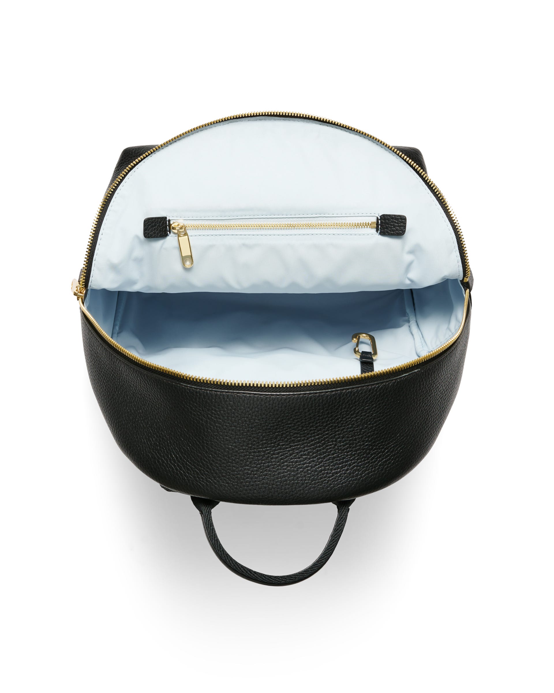 ECCO® Round Pack 가죽 백팩 - 블랙 - Birdeye