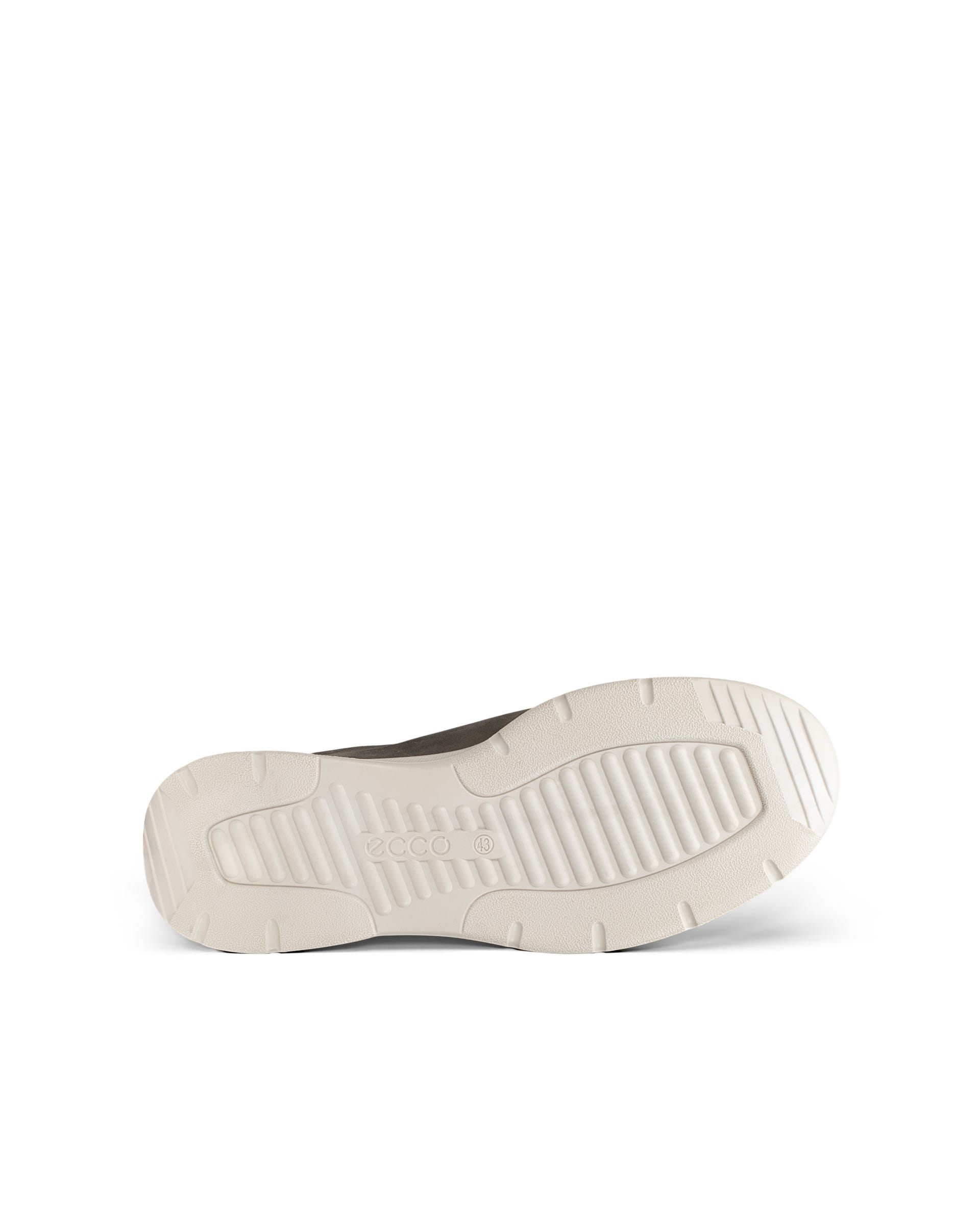 ECCO® IRVING Herren Nubuk-Slipper - Grau - Outside