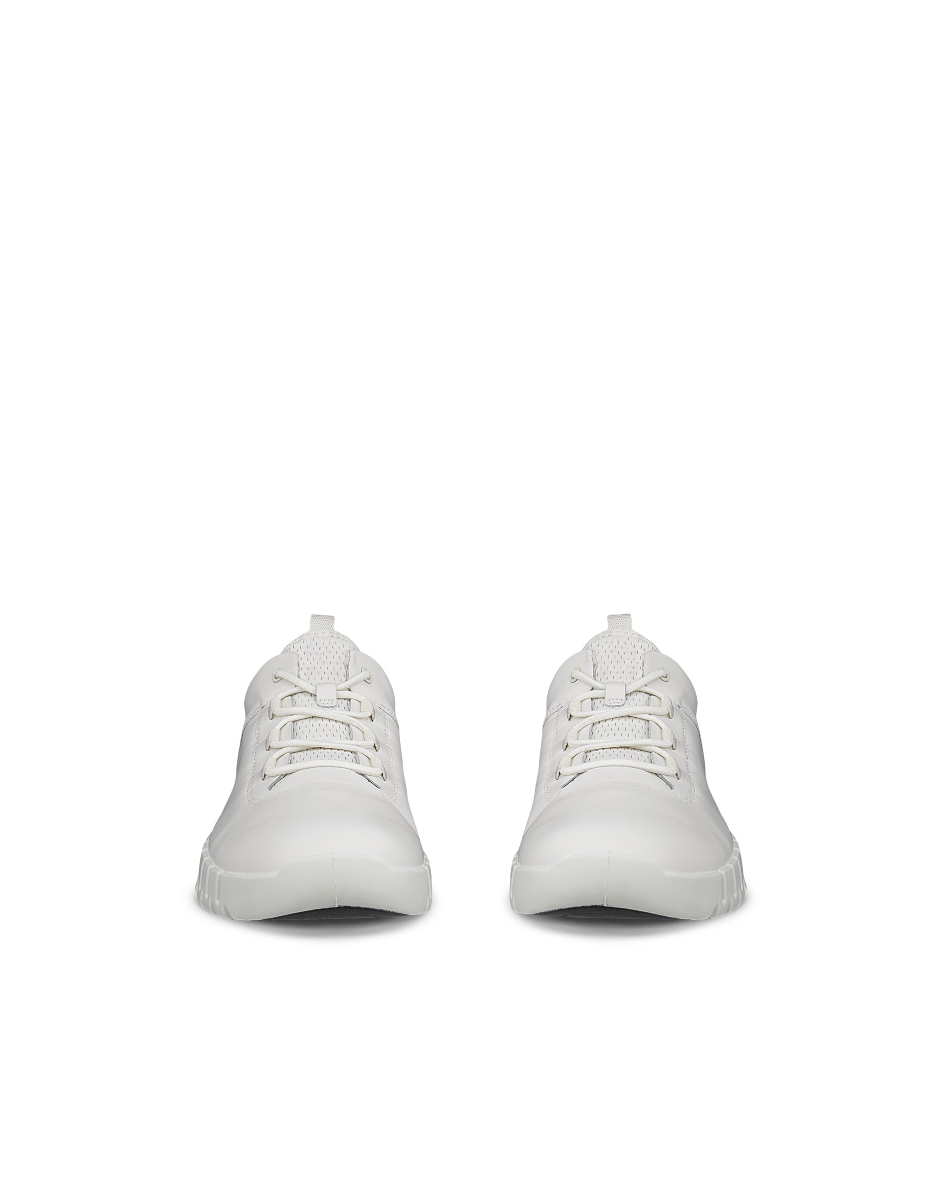 Pánske kožené tenisky ECCO® Gruuv - Biela - Front pair