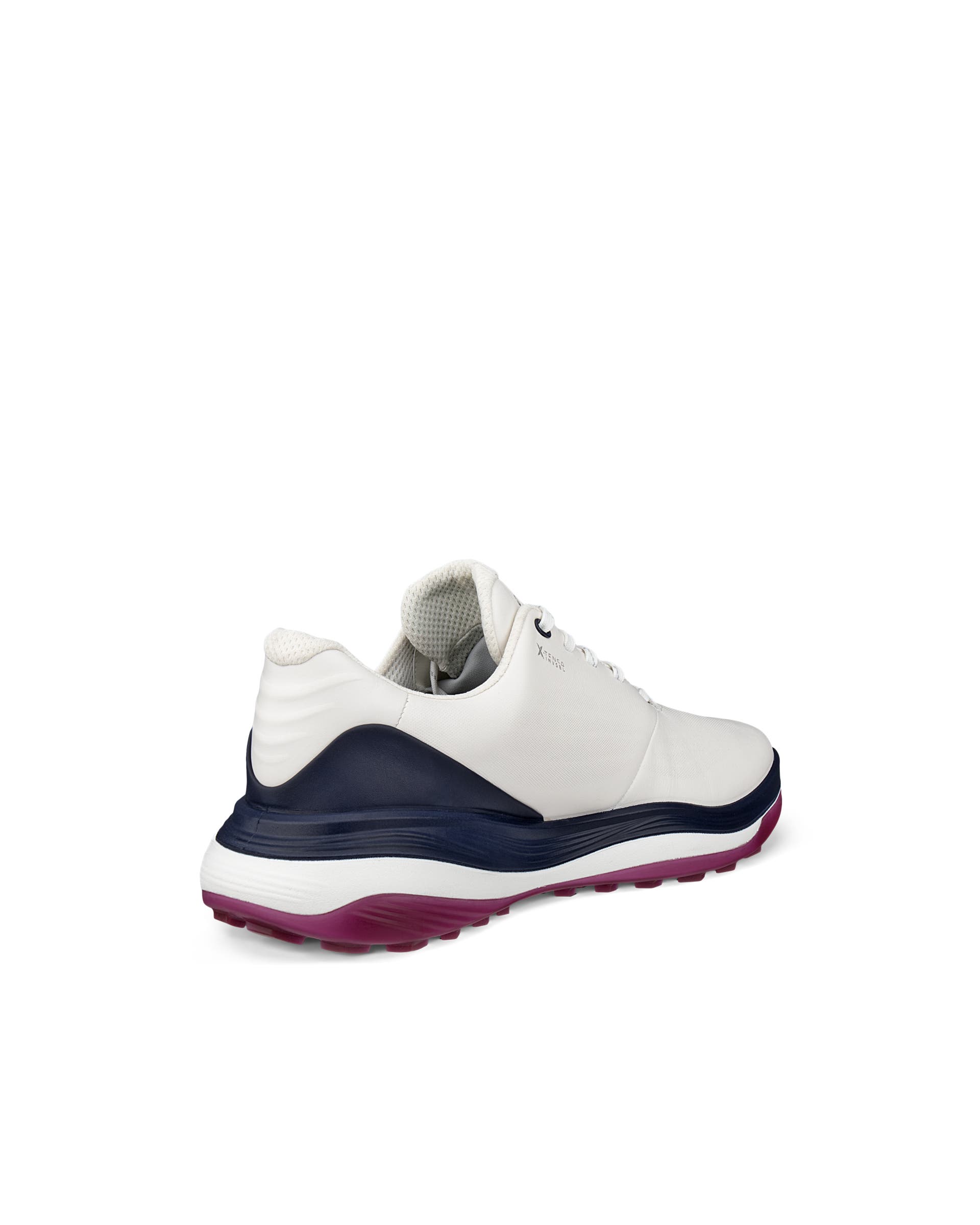 ECCO LT1 GOLF LACE Men メンズ レザーウォータープルーフゴルフシューズ - ホワイト - Back