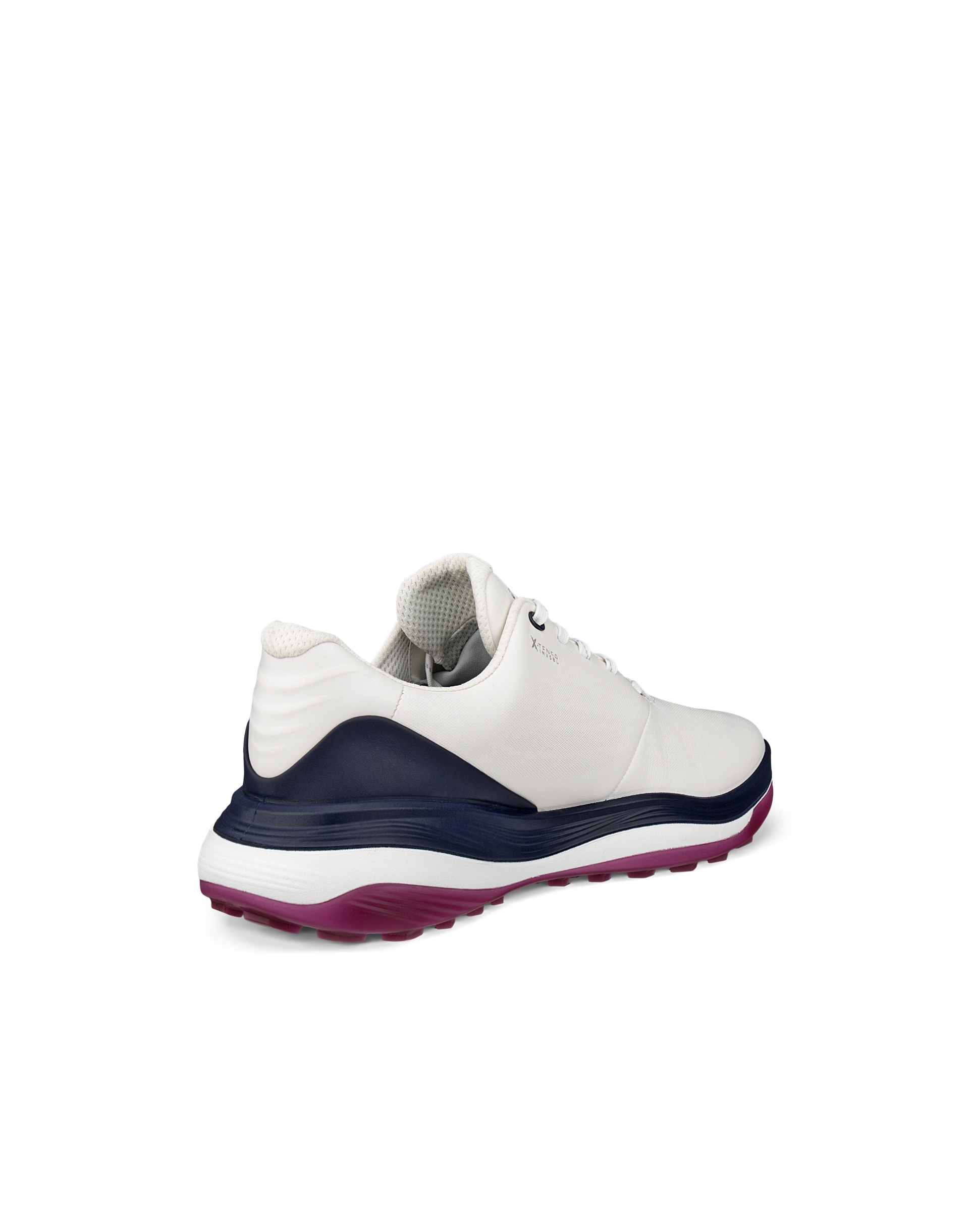 ECCO Golf LT1 メンズ レザーウォータープルーフゴルフシューズ - ホワイト - Back