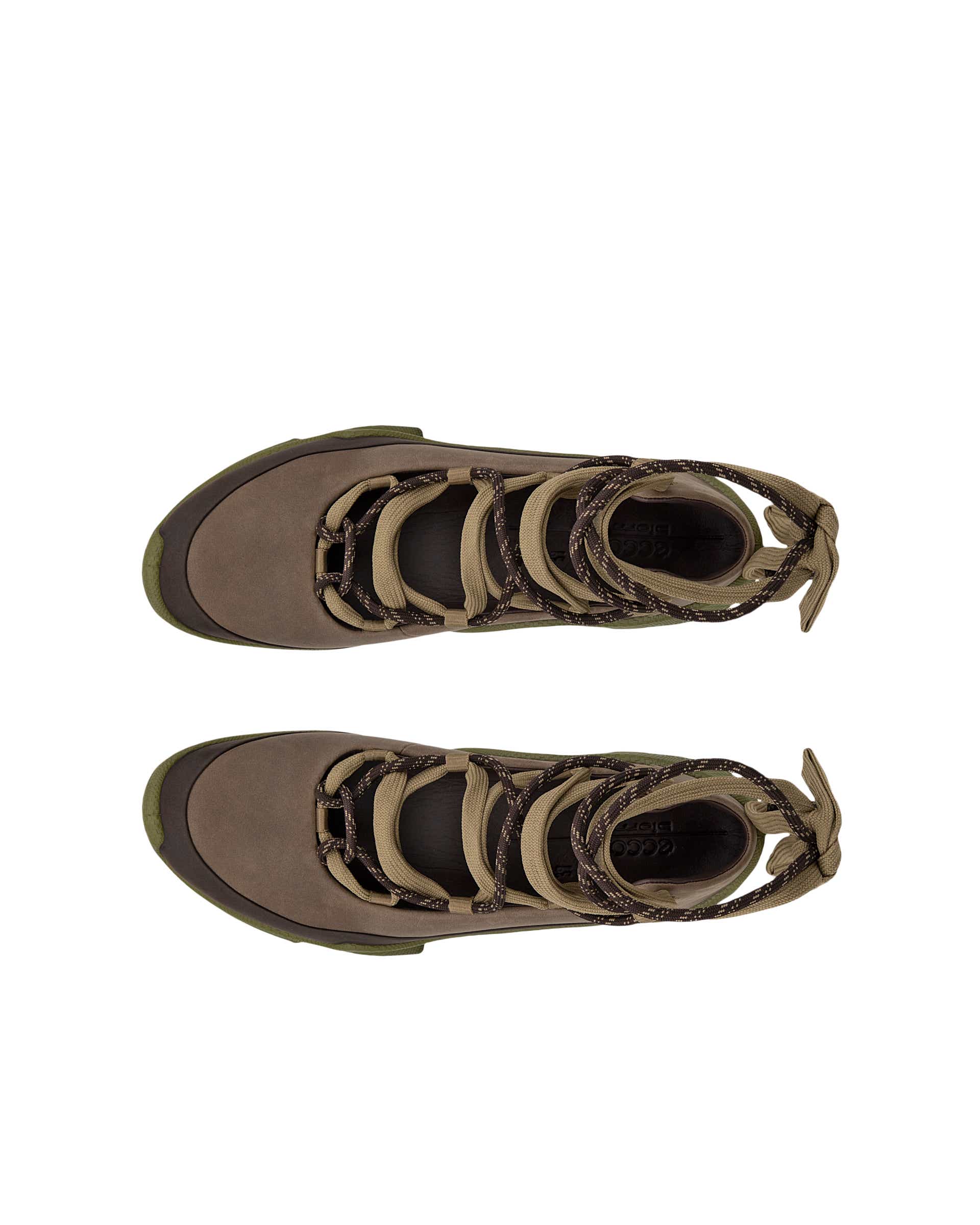 ECCO® BIOM C-Trail baskets de plein air en nubuck pour femme - Brun - Top left pair