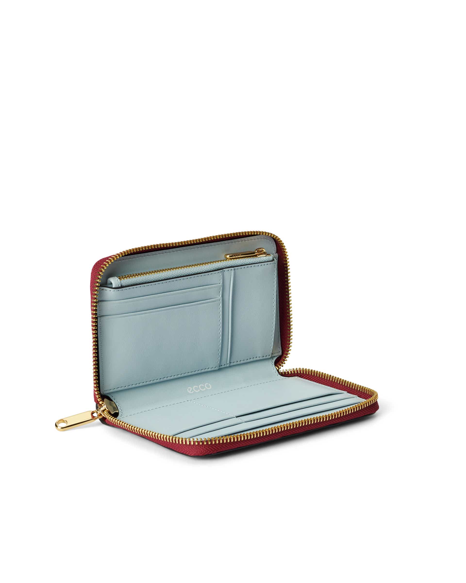 ECCO Wallet Zipped - Red - Inside