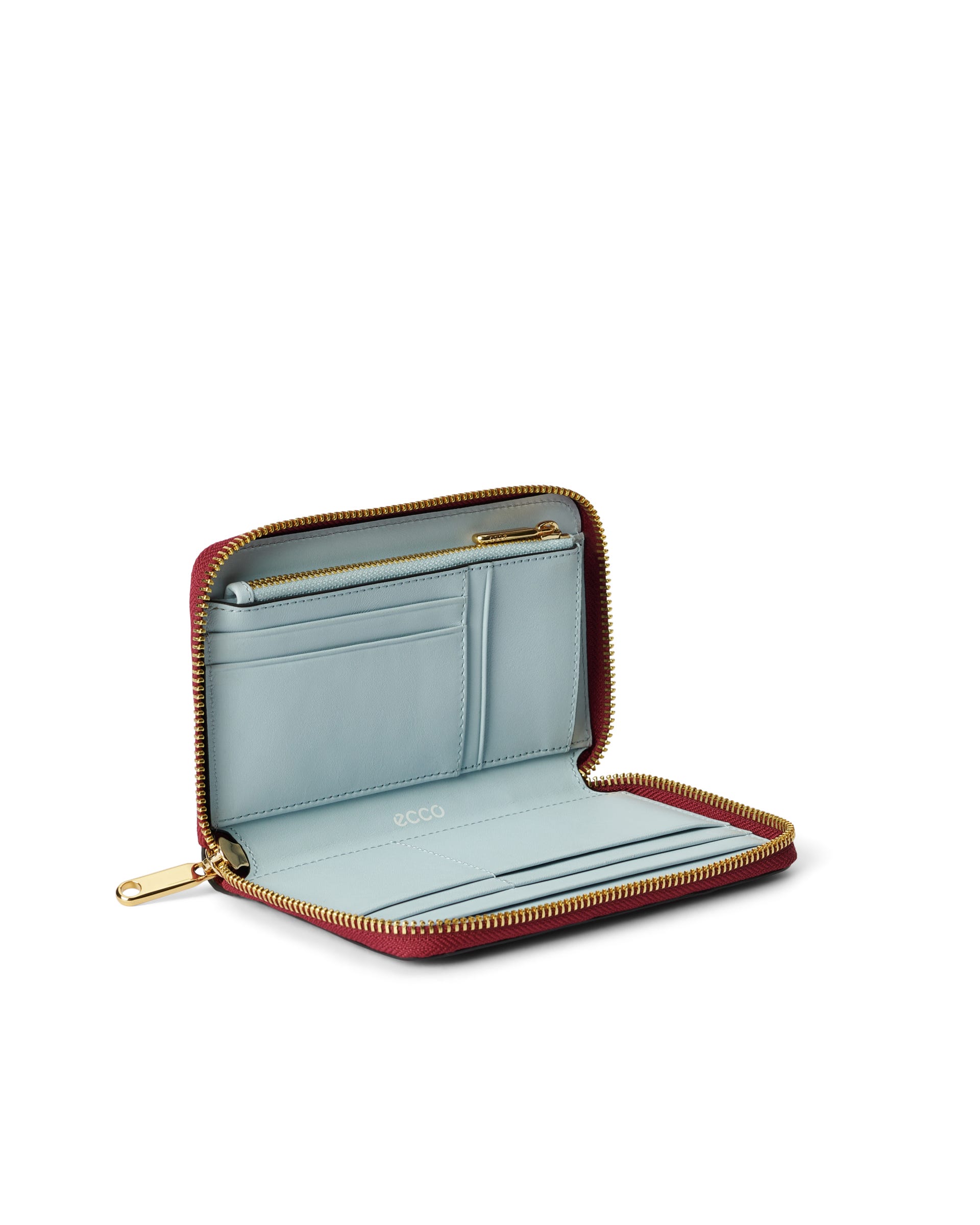 ECCO Wallet Zipped - Red - Inside