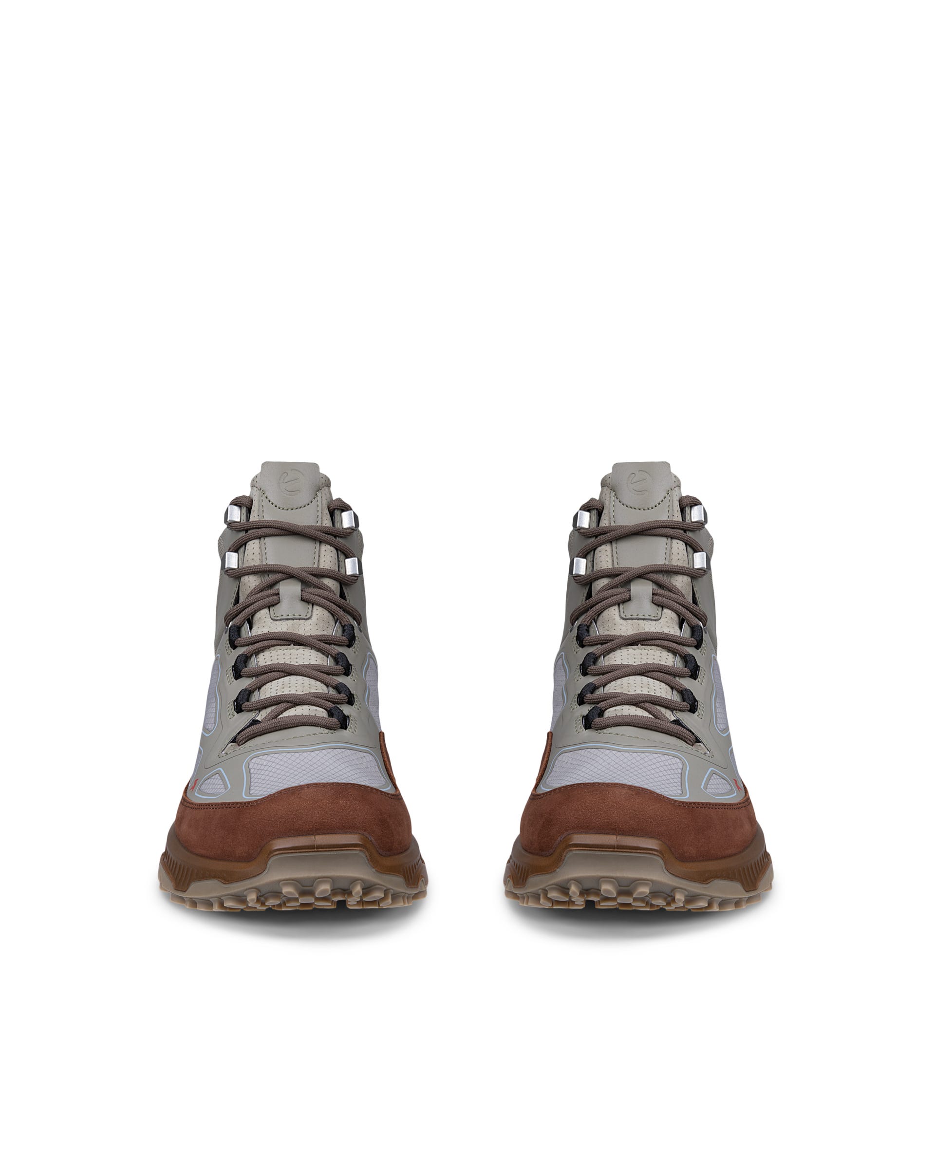 ECCO RECEPTOR XP MEN メンズ レザーブーツ - グリーン - Front pair
