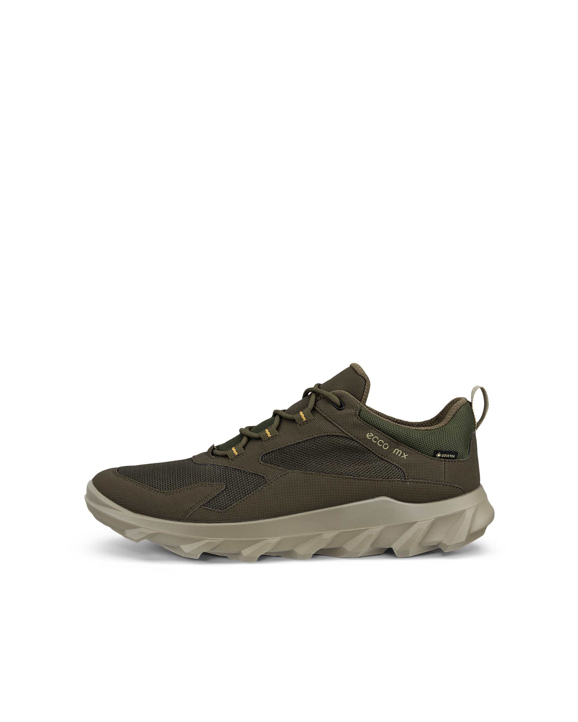 Men's ECCO® MX Low Gore-Tex Outdoor Sneaker - Green - Outside