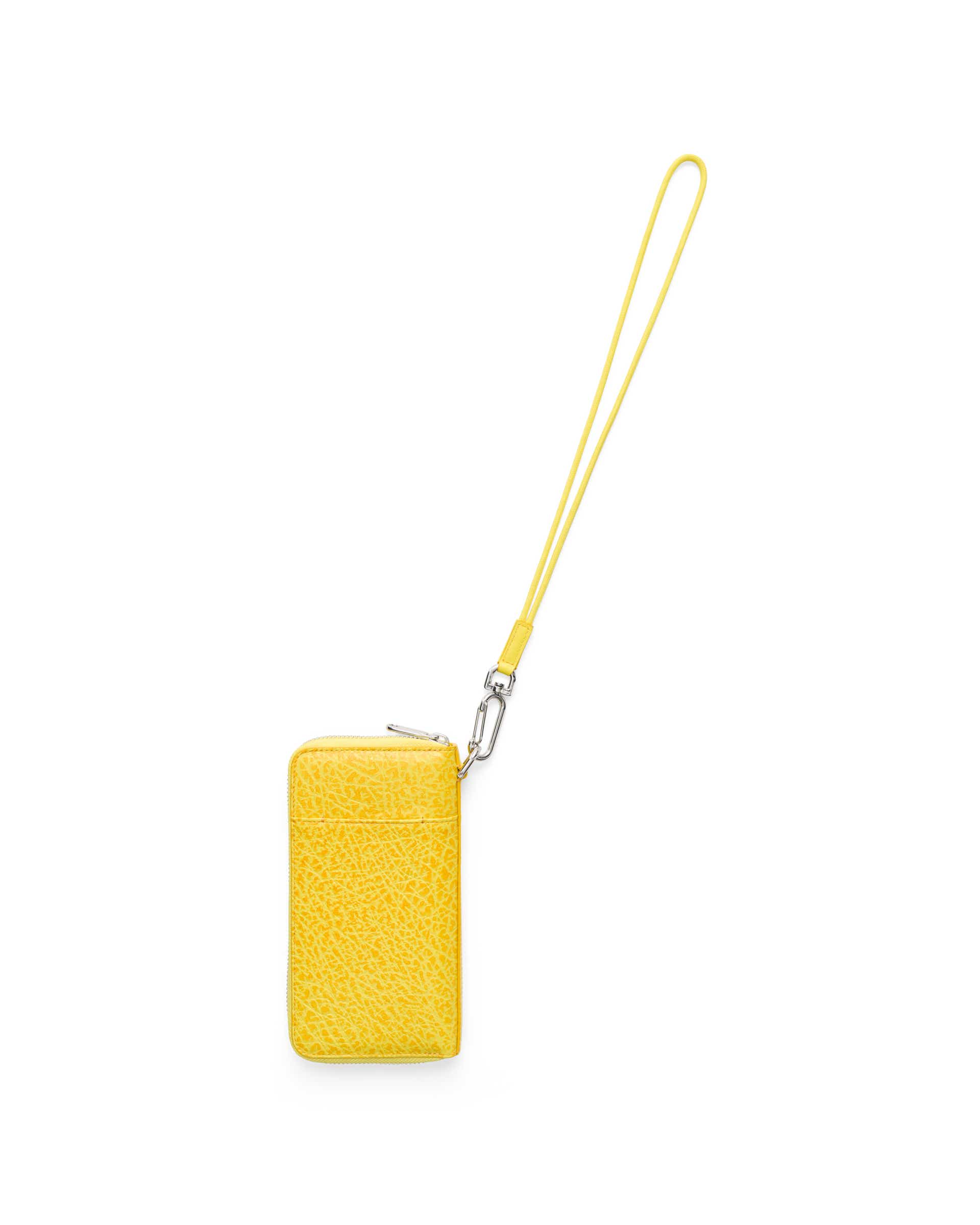 ECCO Wallet Zip Around - Yellow - Back
