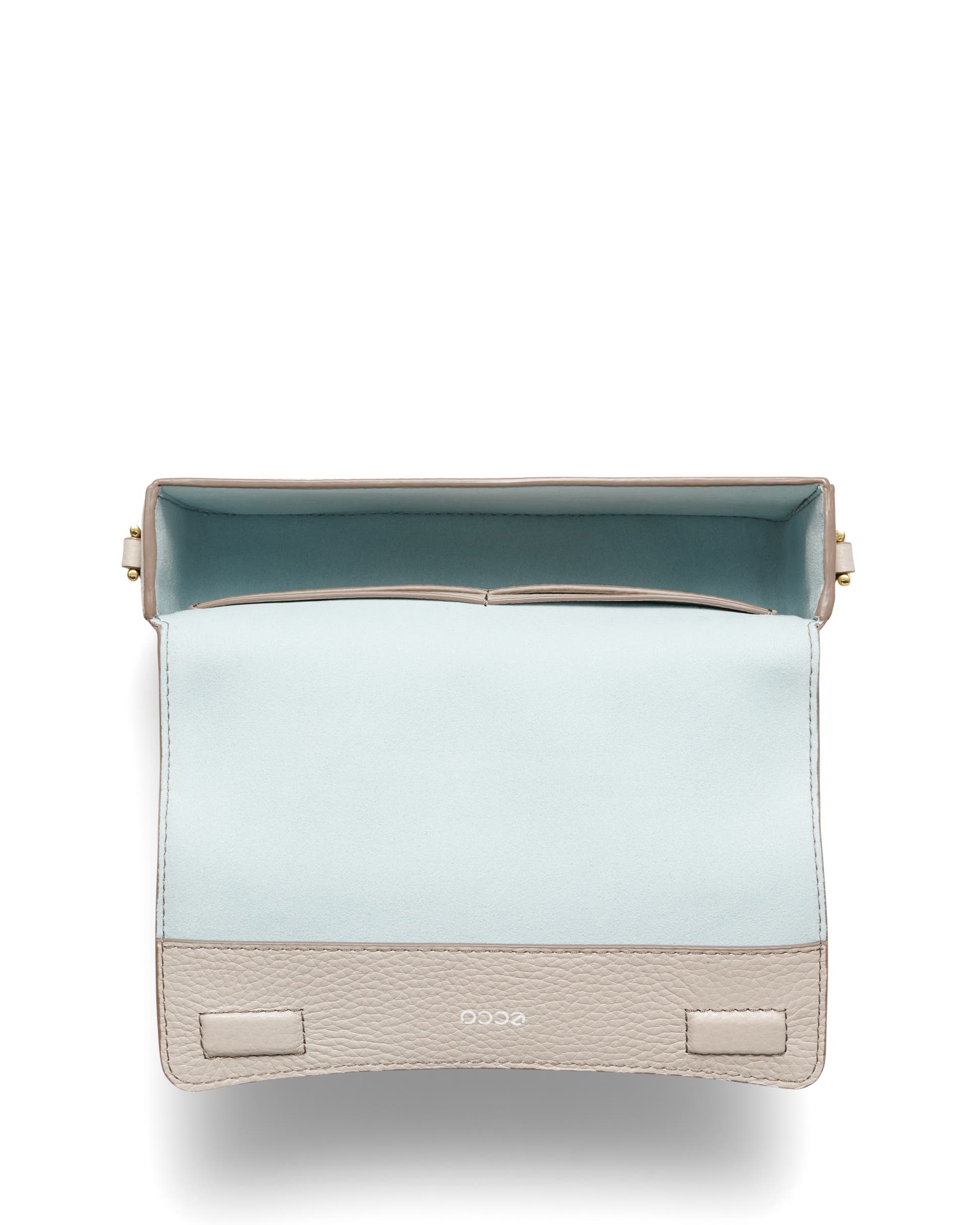 ECCO Pinch Small Pebbled レザーショルダーバッグ - ベージュ - Birdeye