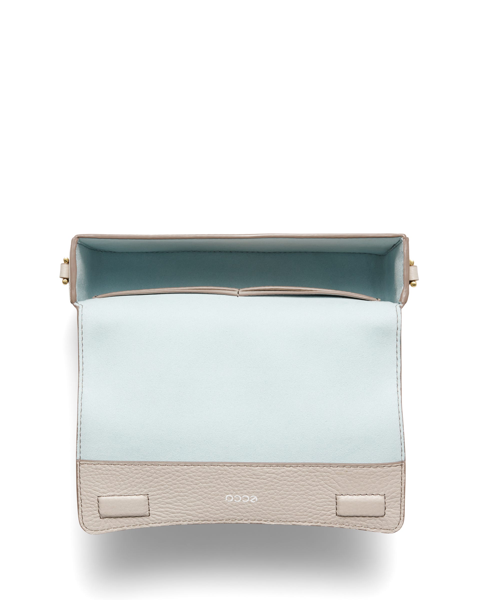 ECCO Pinch Small Pebbled レザーショルダーバッグ - ベージュ - Birdeye