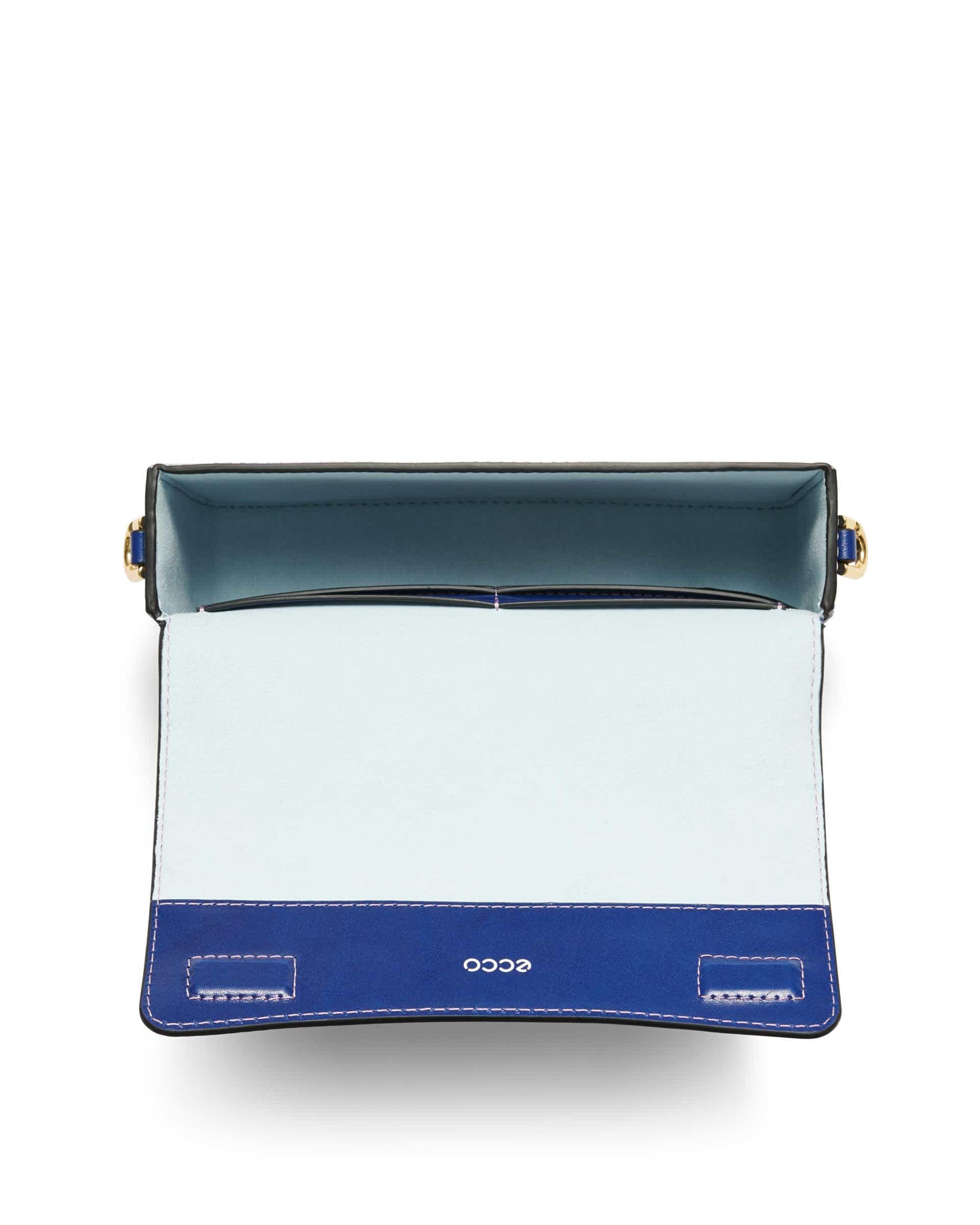 ECCO Pinch Small Virgo レザーショルダーバッグ - ブルー - Birdeye