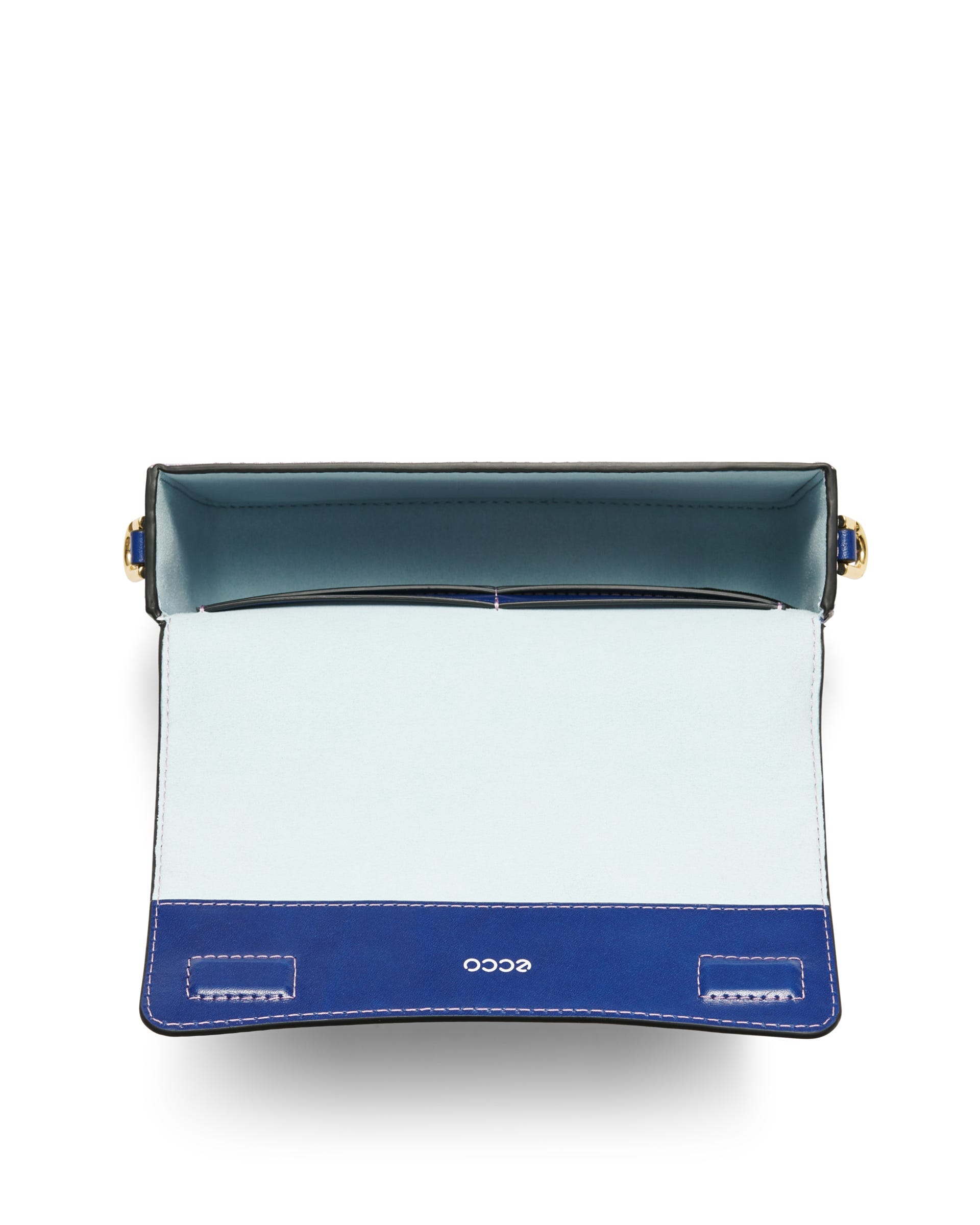 ECCO Pinch Small Virgo レザーショルダーバッグ - ブルー - Birdeye