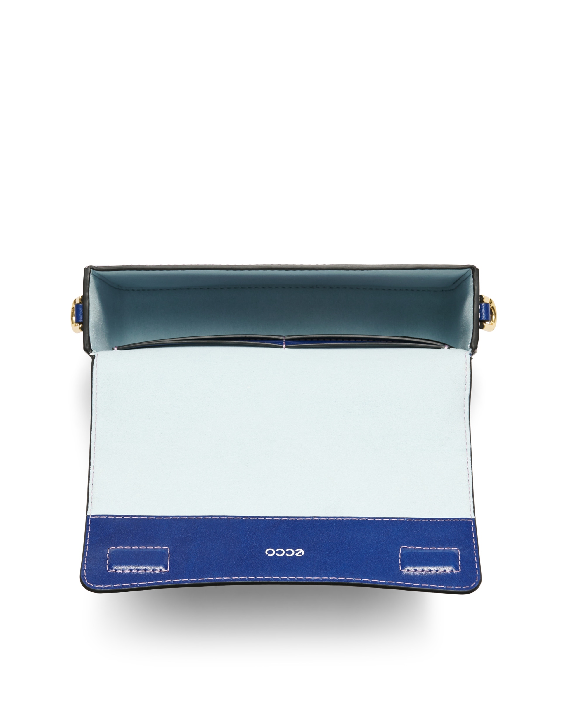 ECCO Pinch Small Virgo レザーショルダーバッグ - ブルー - Birdeye