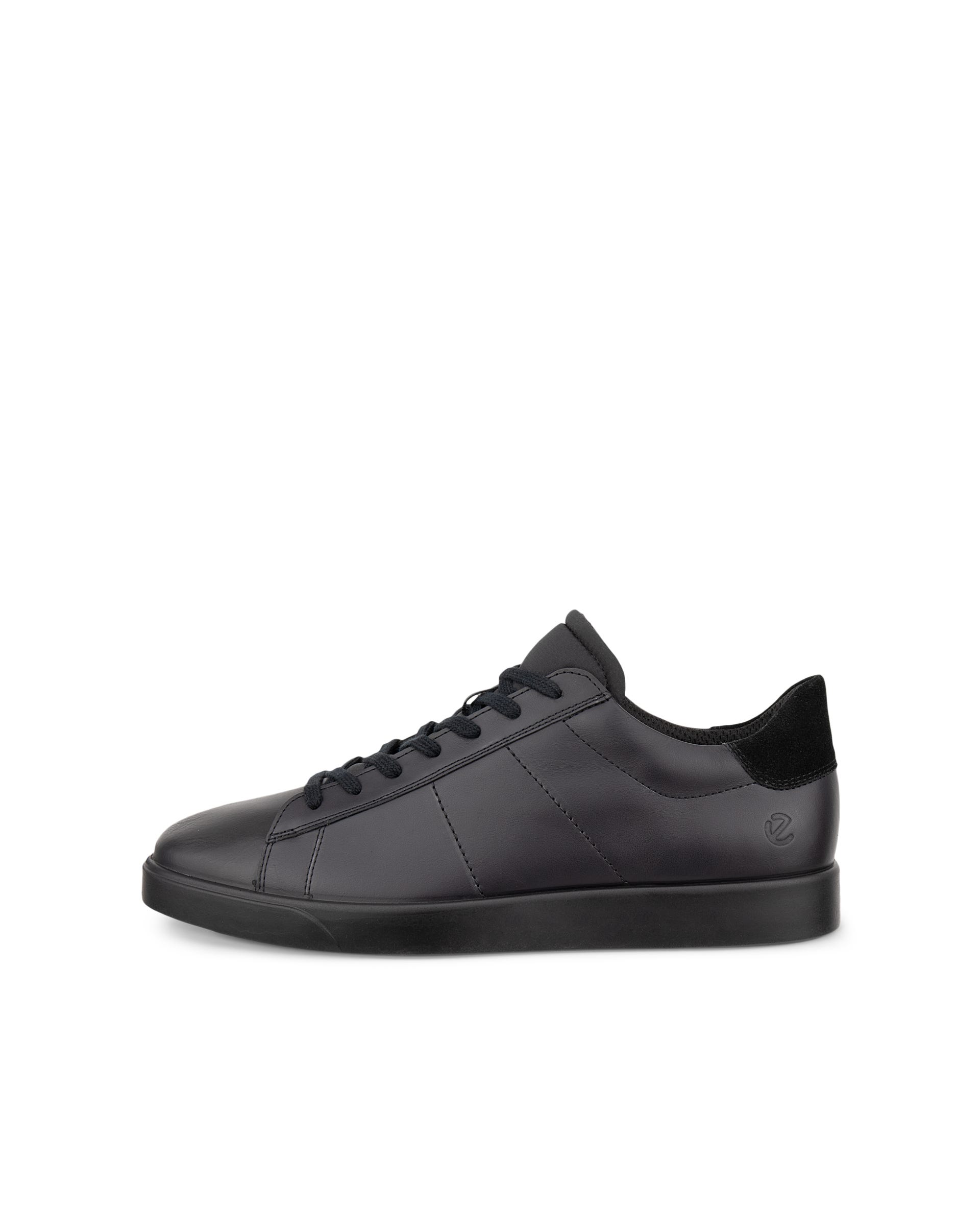 Men's ECCO® Street Lite Leather Sneaker | Black Men's ECCO® Street Lite Leather Sneaker | Black