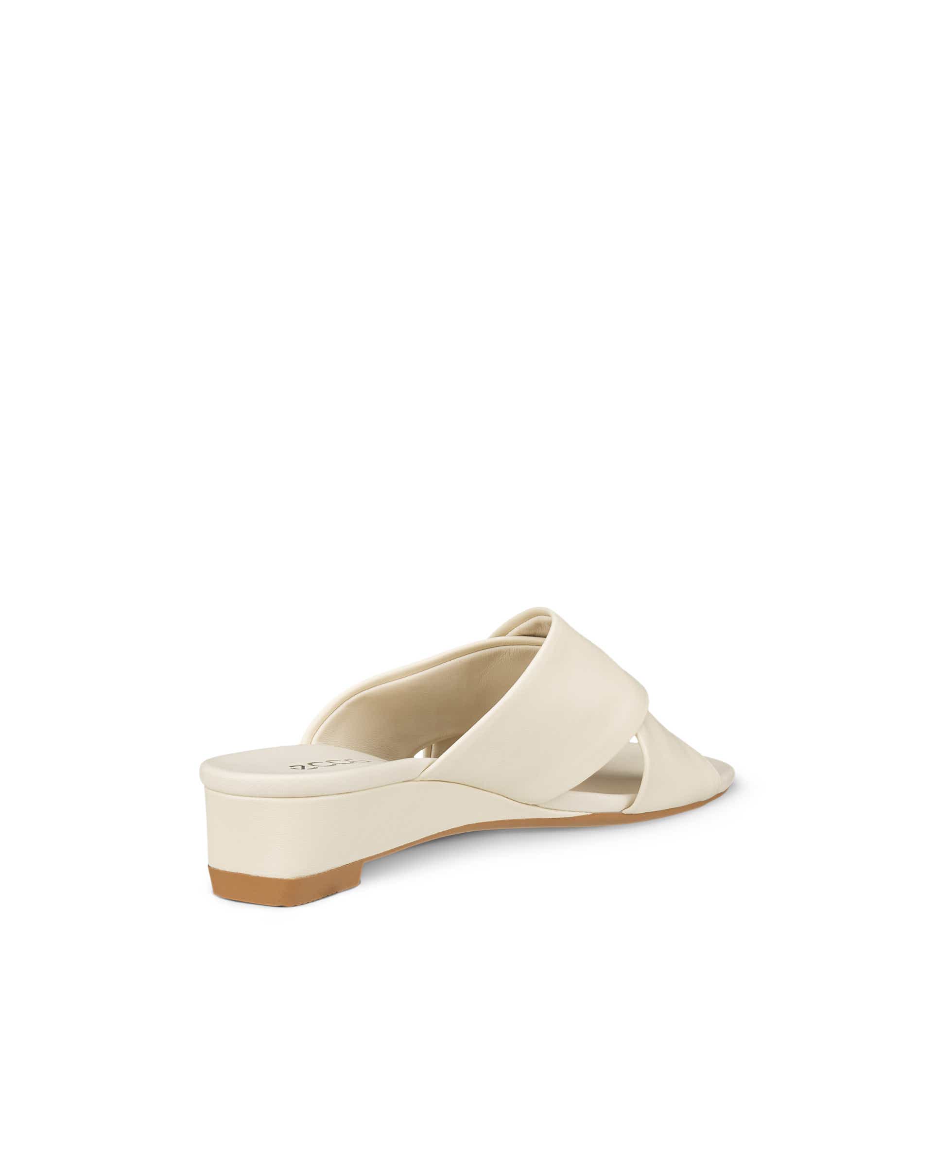 ECCO ASTRID WEDGE WOMEN'S SLIDE - Beige - Back