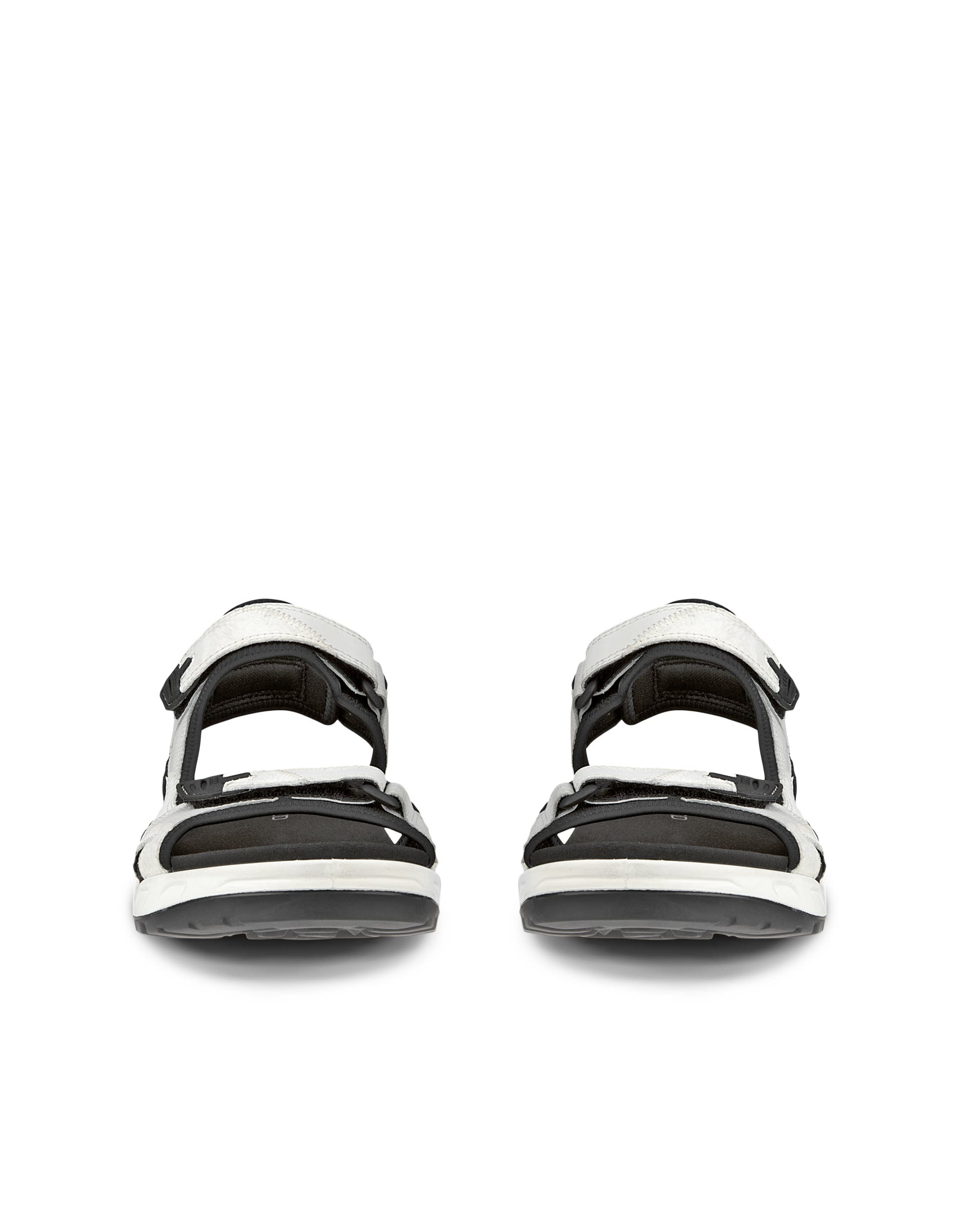 ECCO Offroad Upcycle メンズ レザーハイキングサンダル - マルチカラー - Front pair