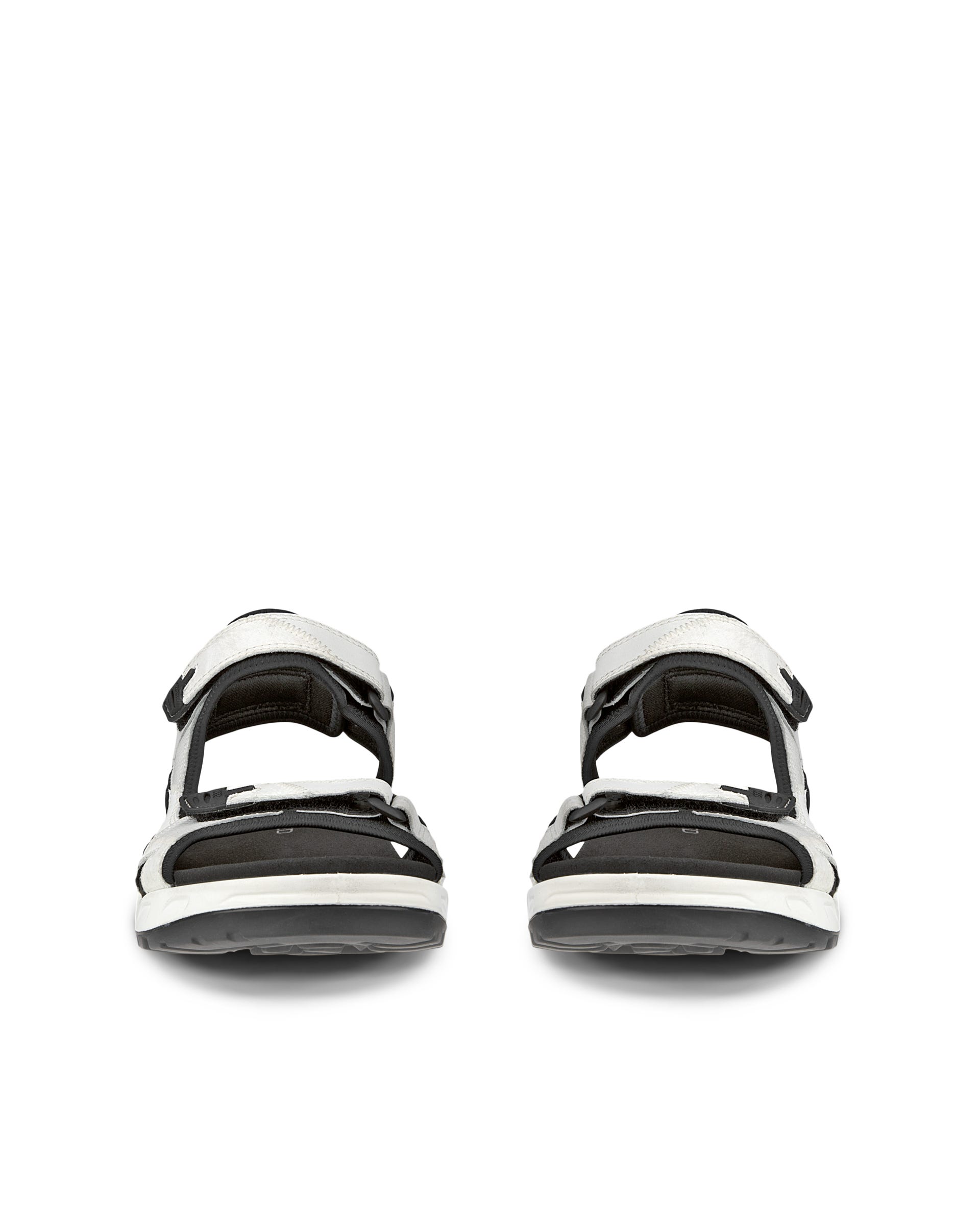 ECCO Offroad Upcycle メンズ レザーハイキングサンダル - マルチカラー - Front pair