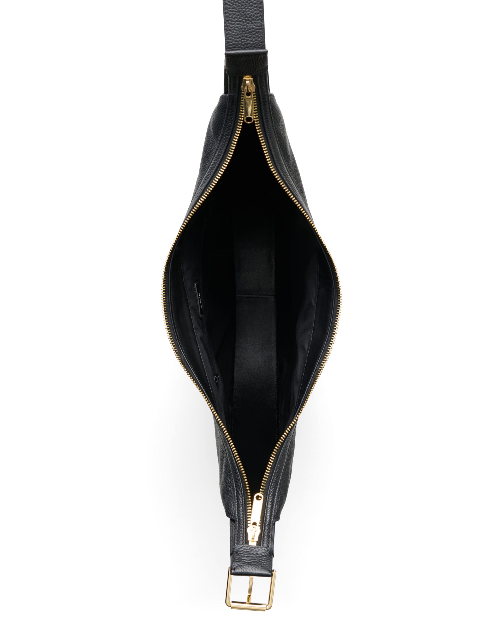 ECCO® Fortune Umhängetasche aus Leder - Schwarz - Birdeye