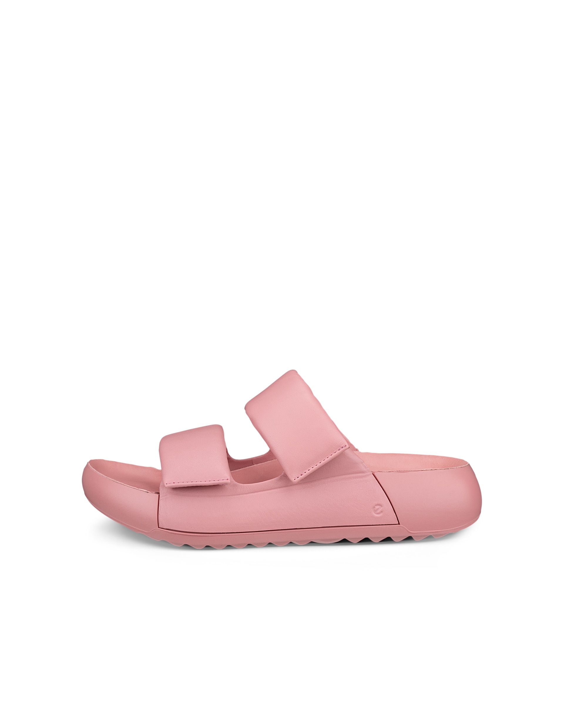 ECCO® Cozmo PF sandale en cuir deux brides  pour femme - Rose - Outside