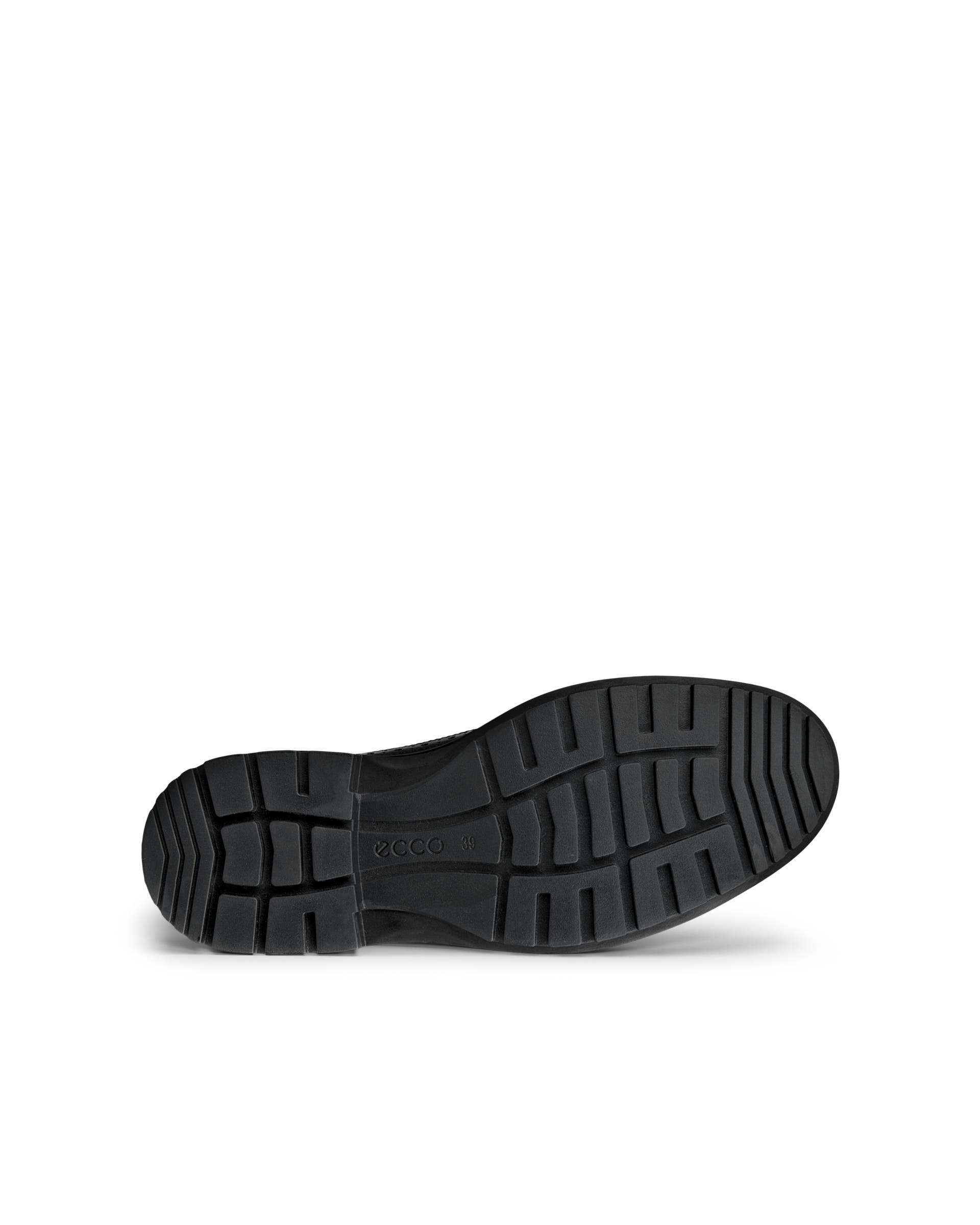 Women's ECCO® Metropole Oslo Leather Derby Shoe - Black - Sole