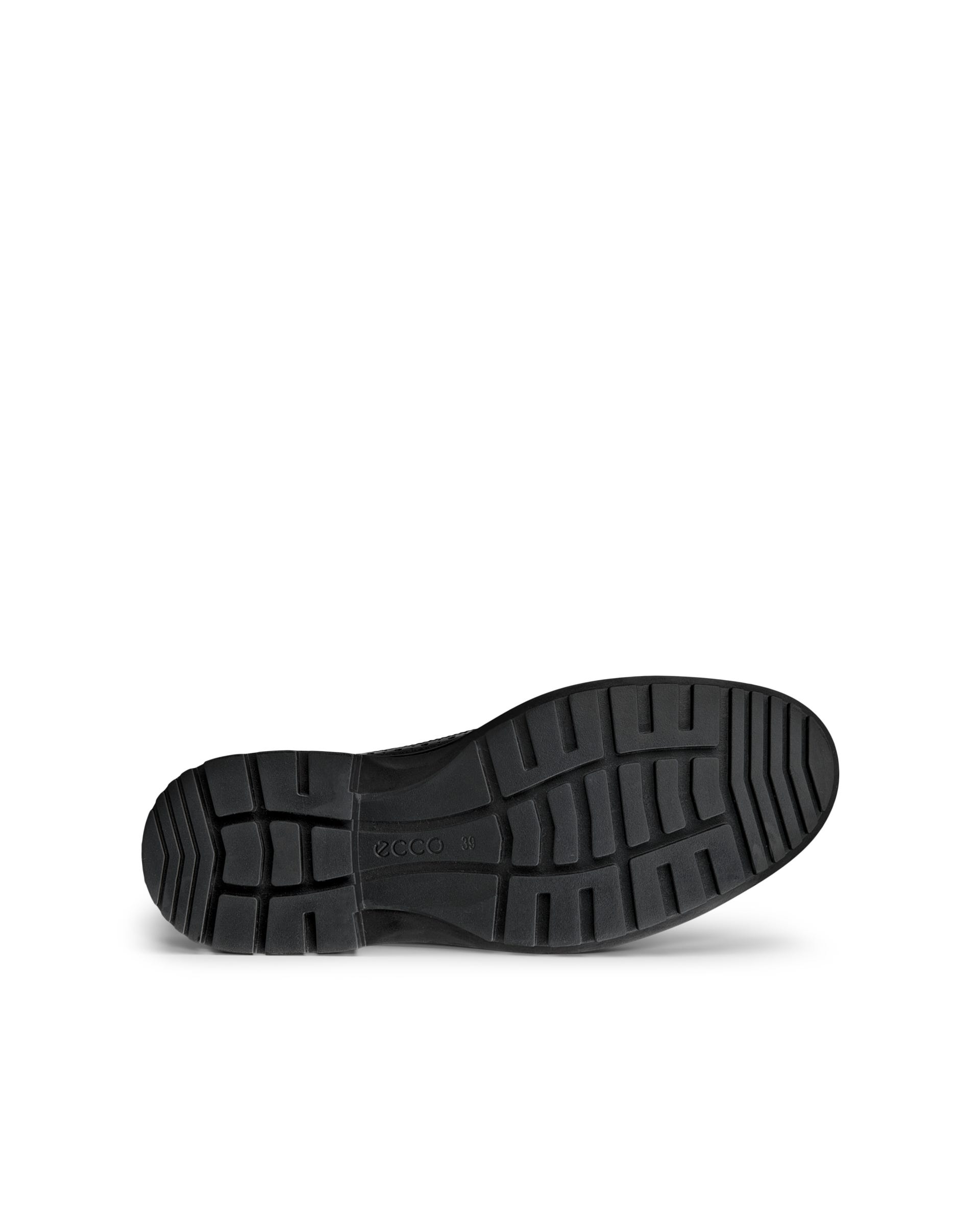 Women's ECCO® Metropole Oslo Leather Derby Shoe - Black - Sole