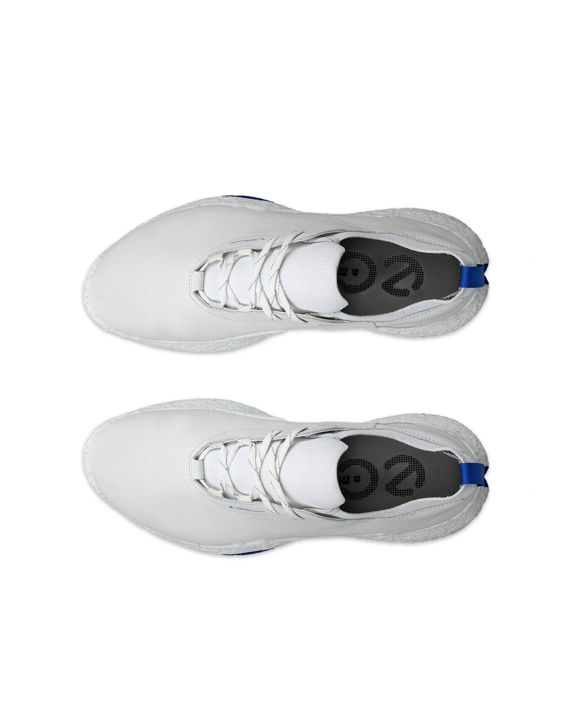 Pánska kožená nepremokavá golfová obuv ECCO® Golf BIOM H5 - Biela - Top left pair