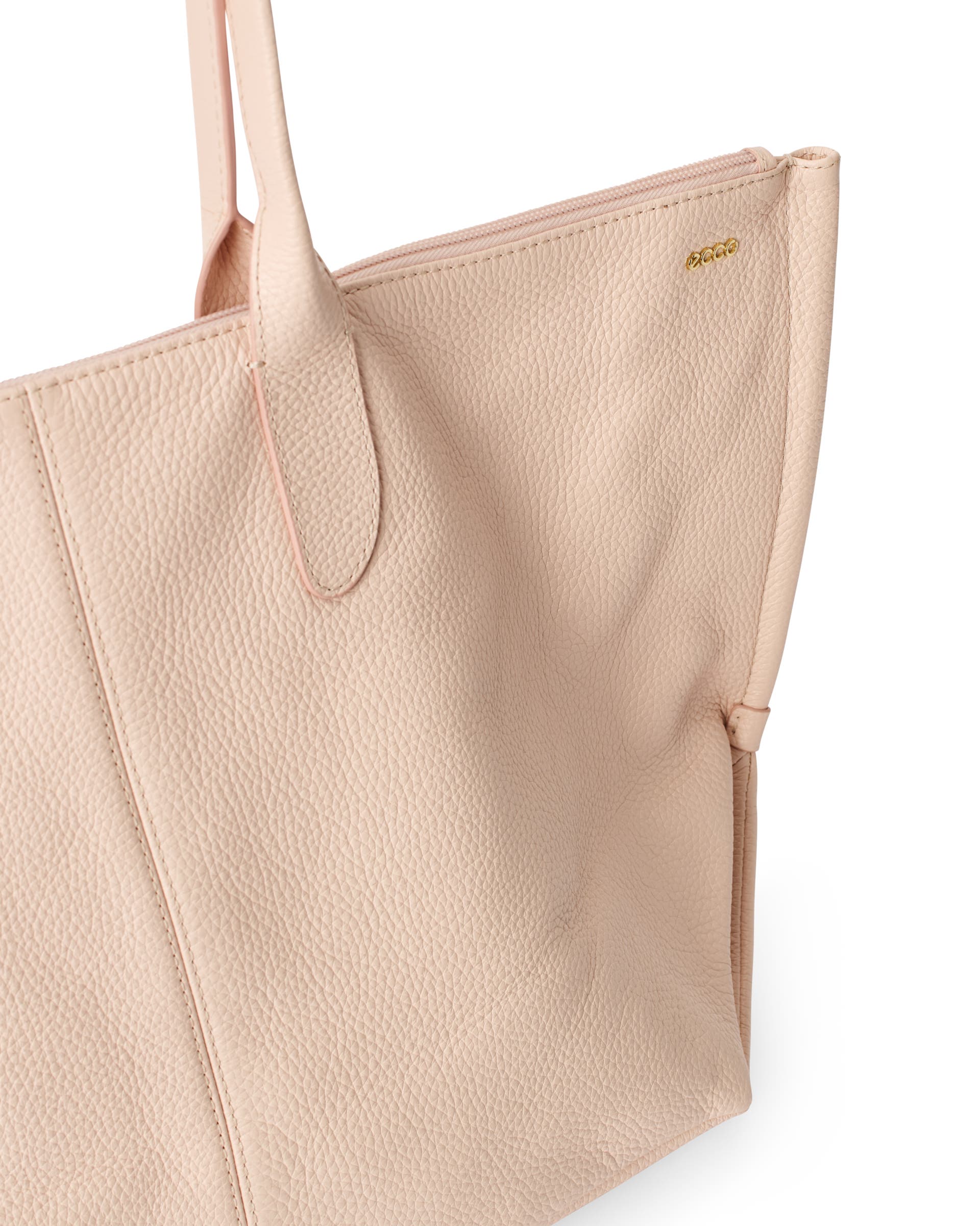 ECCO Tote Go Light レザートートバッグ - ピンク - Detail-2