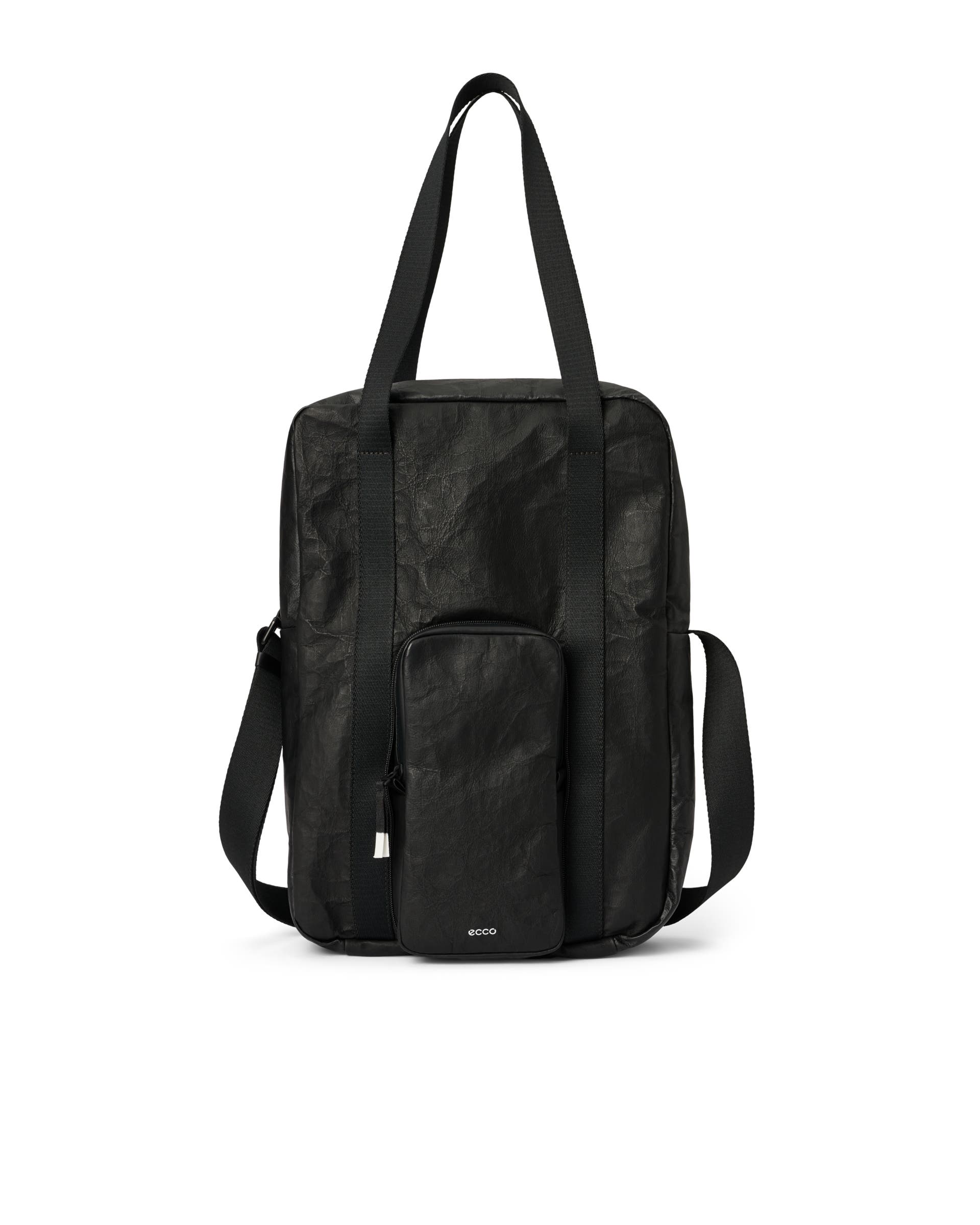 ECCO® Leather Tote Bag - Black - Main