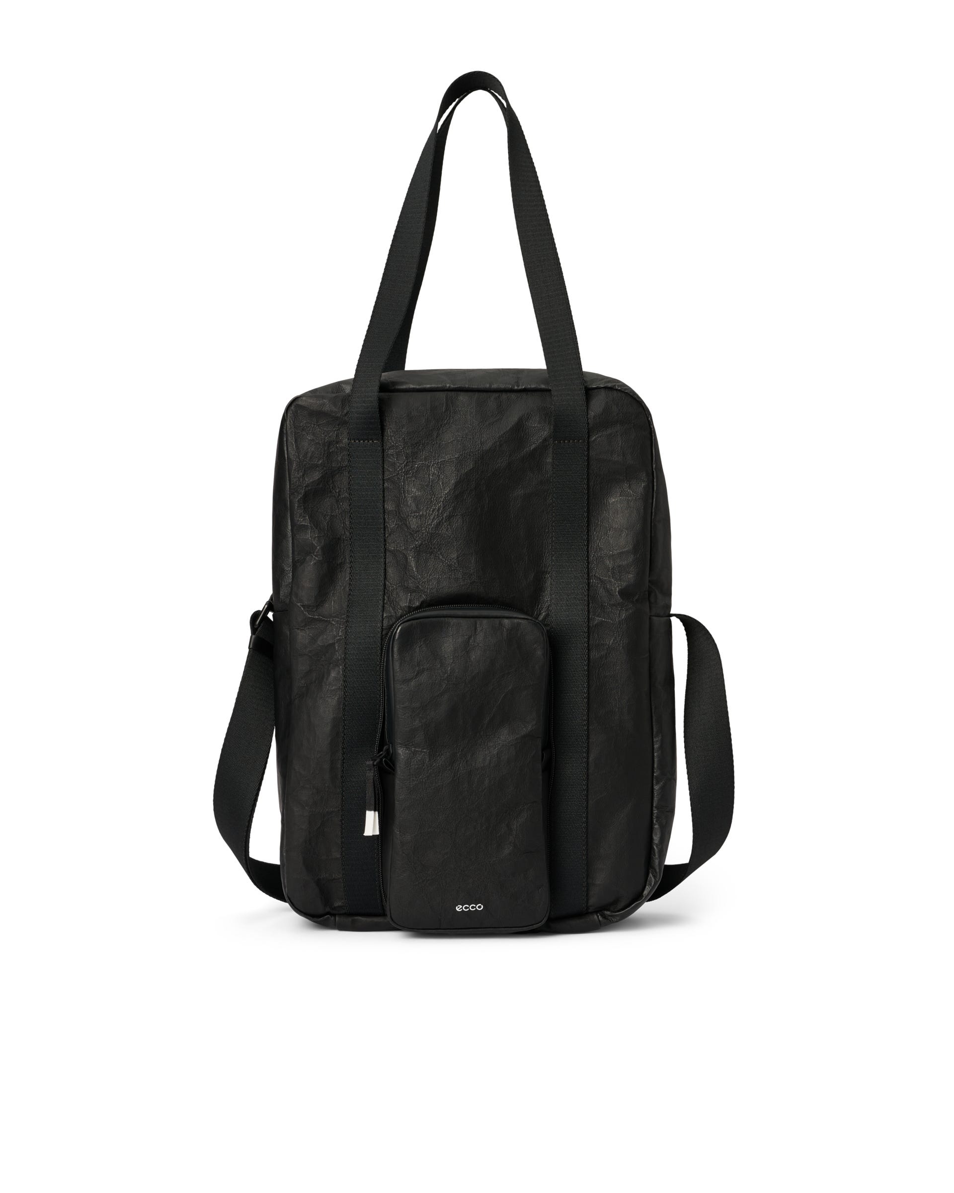ECCO® Leather Tote Bag - Black - Main