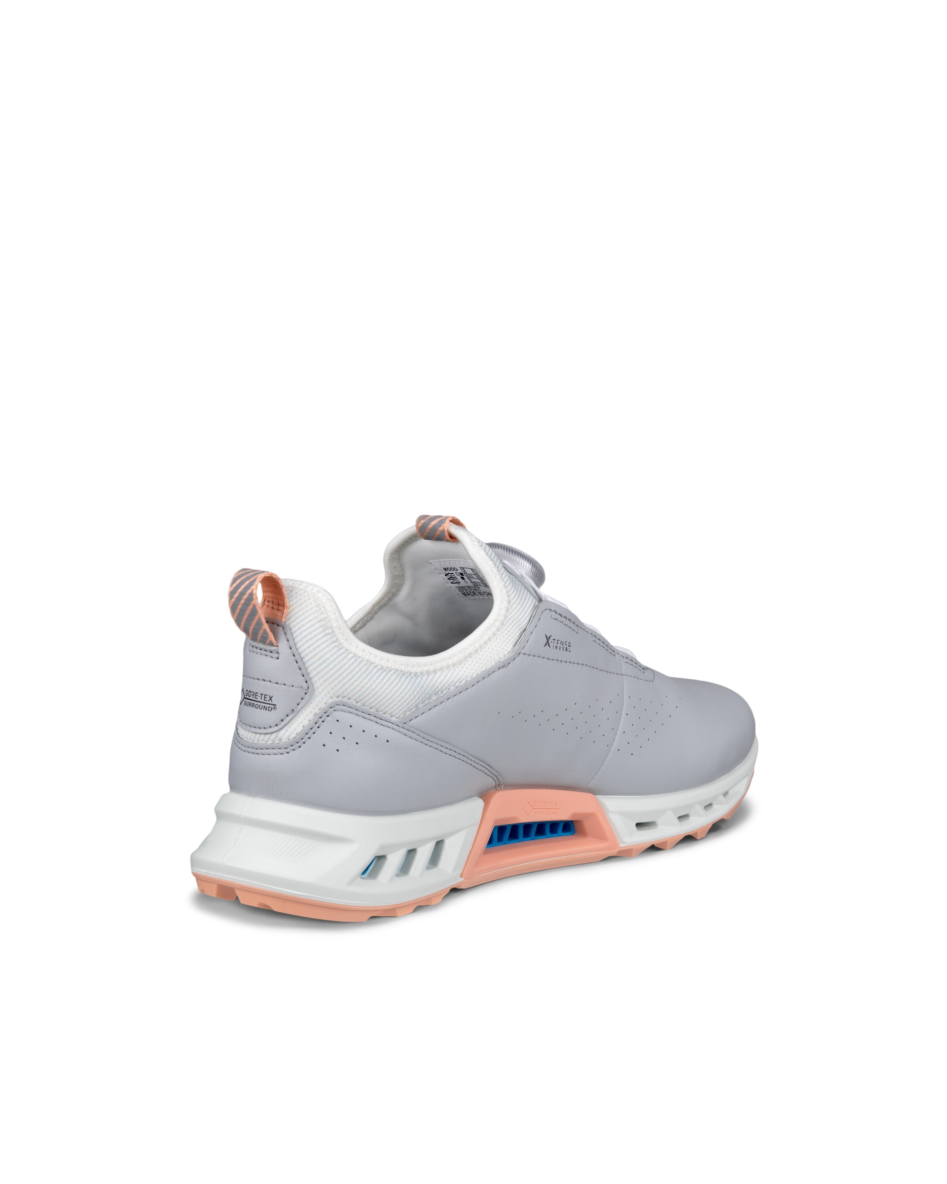 ECCO Golf BIOM C4 Hybrid ウィメンズ レザーGore-Texゴルフシューズ - グレー - Back