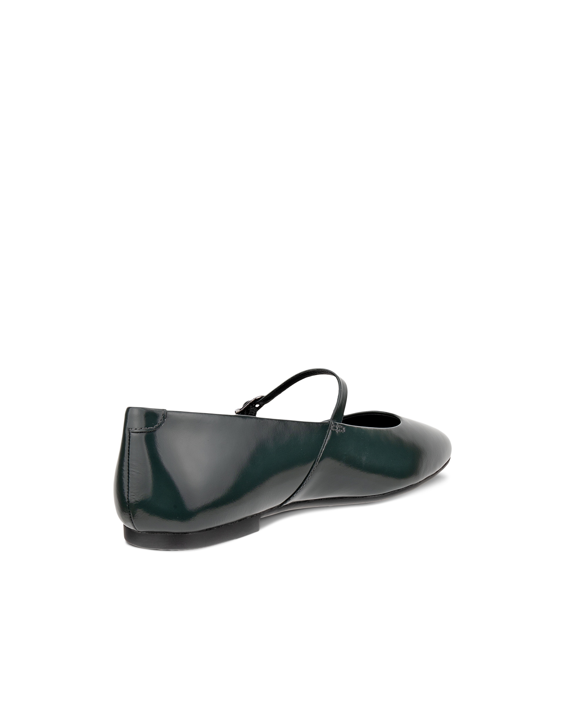 ECCO® MARGOT dames leren ballerina - Groen - Back