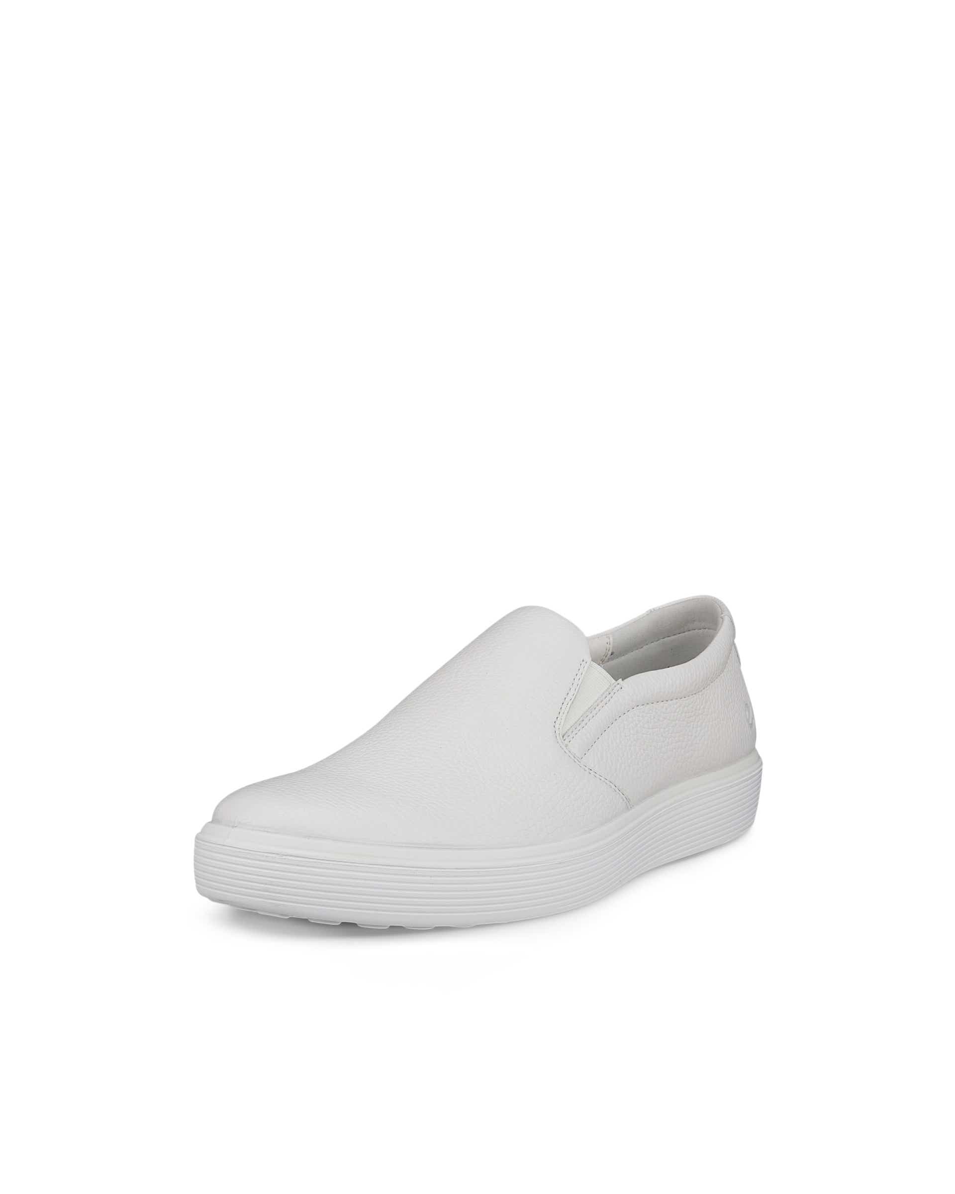 ECCO® Soft 60 Herren Ledersneaker - Weiß - Main