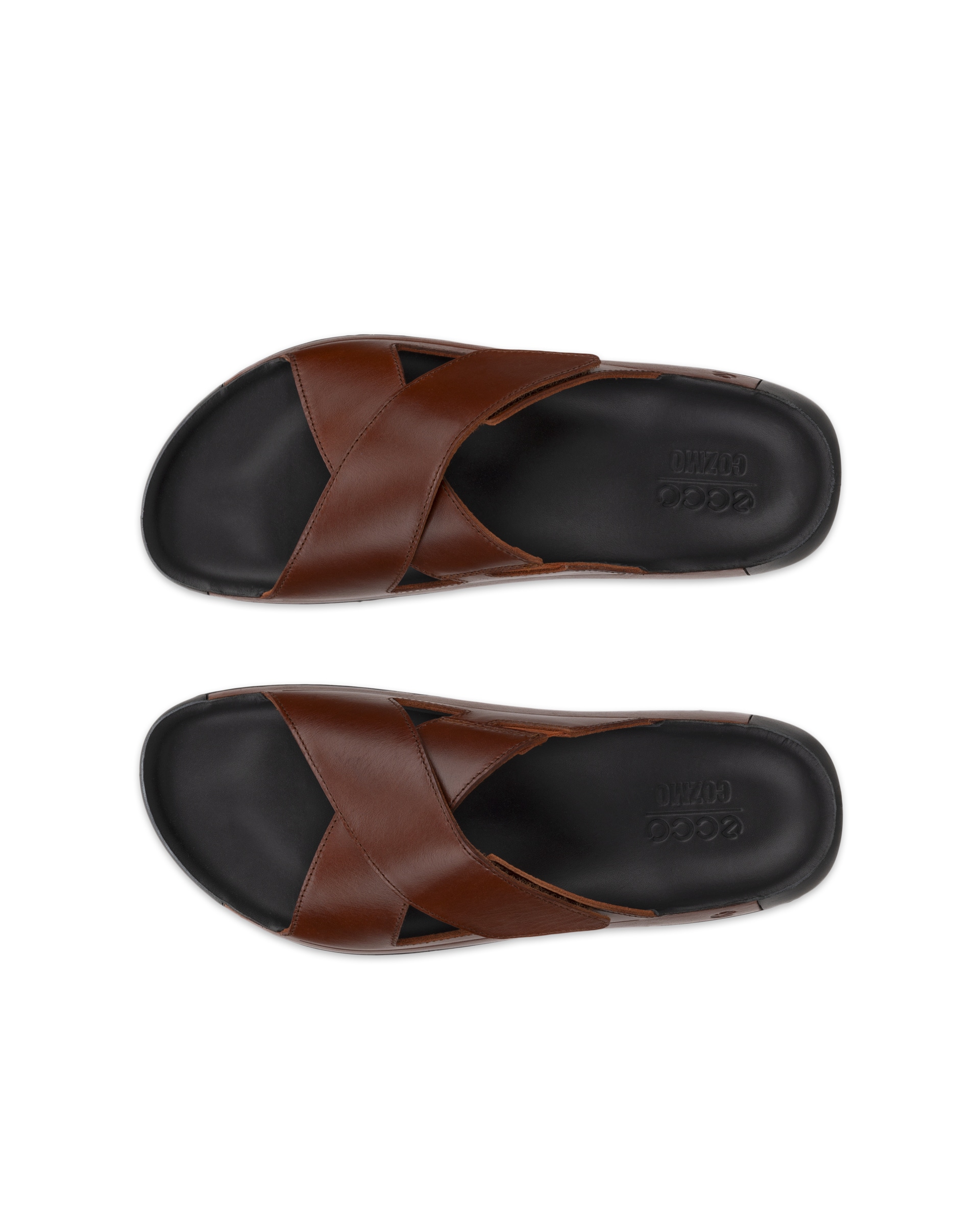 ECCO® Cozmo nahast libik meestele - Pruun - Top left pair