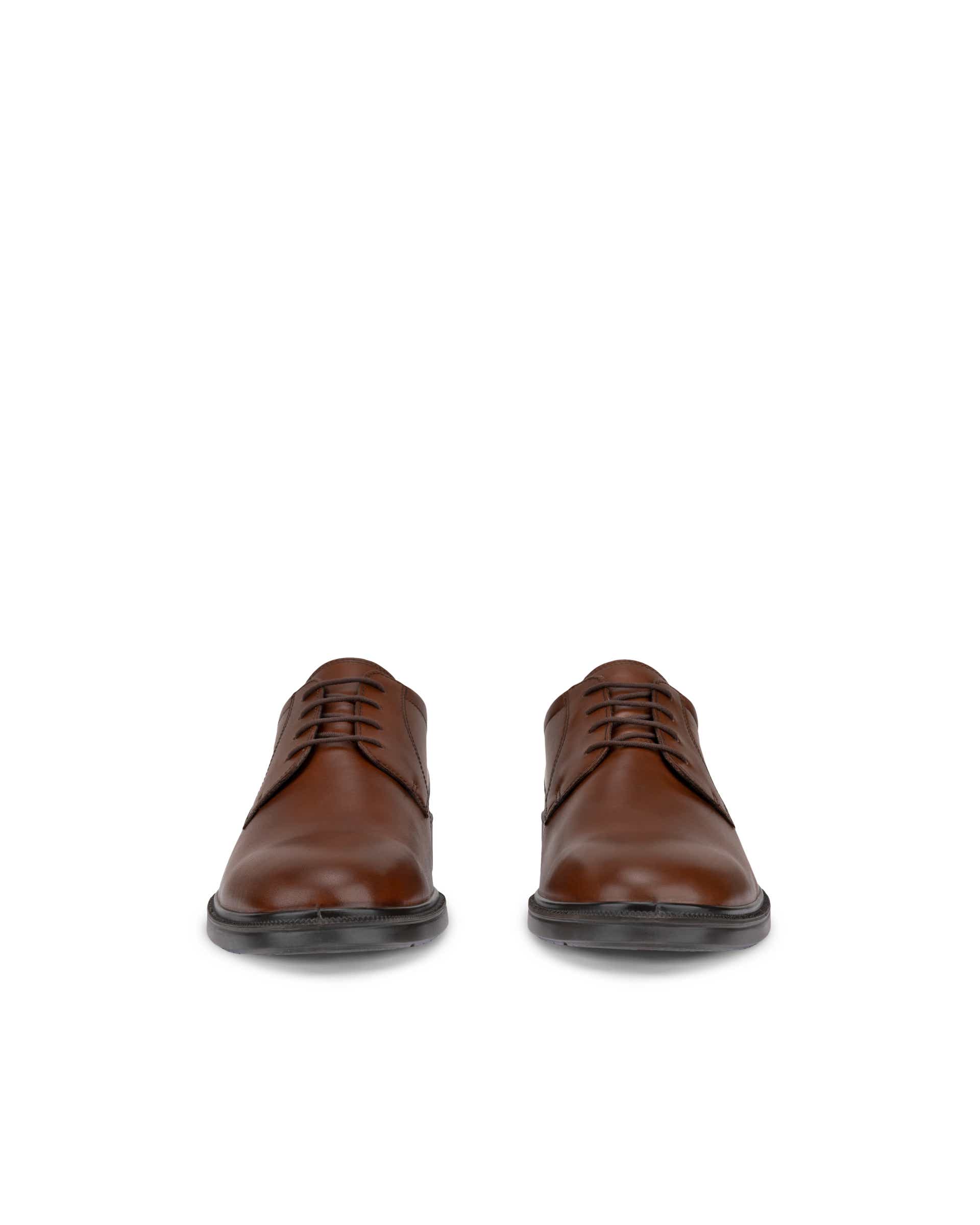 ECCO Men Maitland Derby Shoes - Brown - Front pair