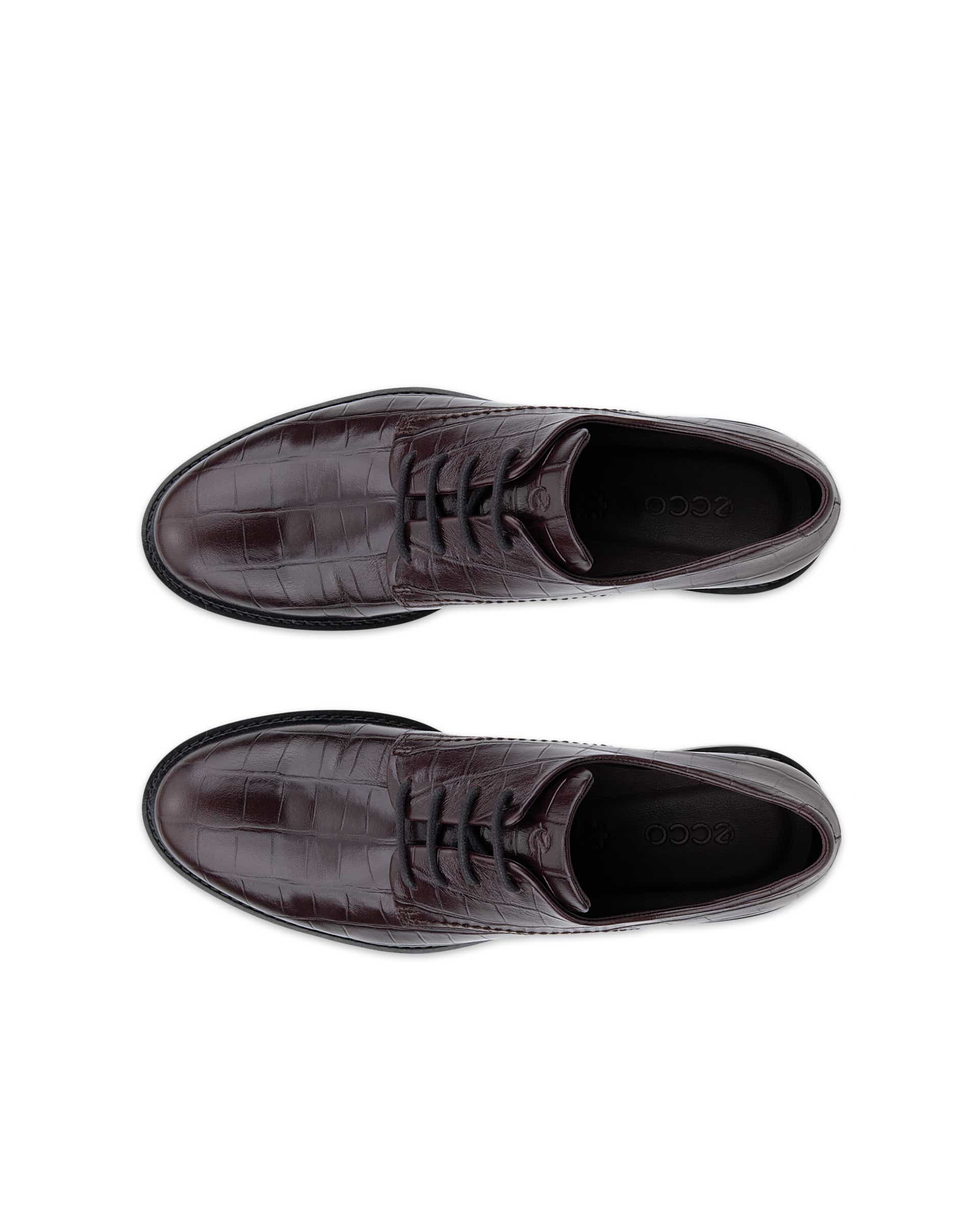 ECCO SARTORELLE 25 WOMEN'S DERBY SHOE - Brown - Top left pair