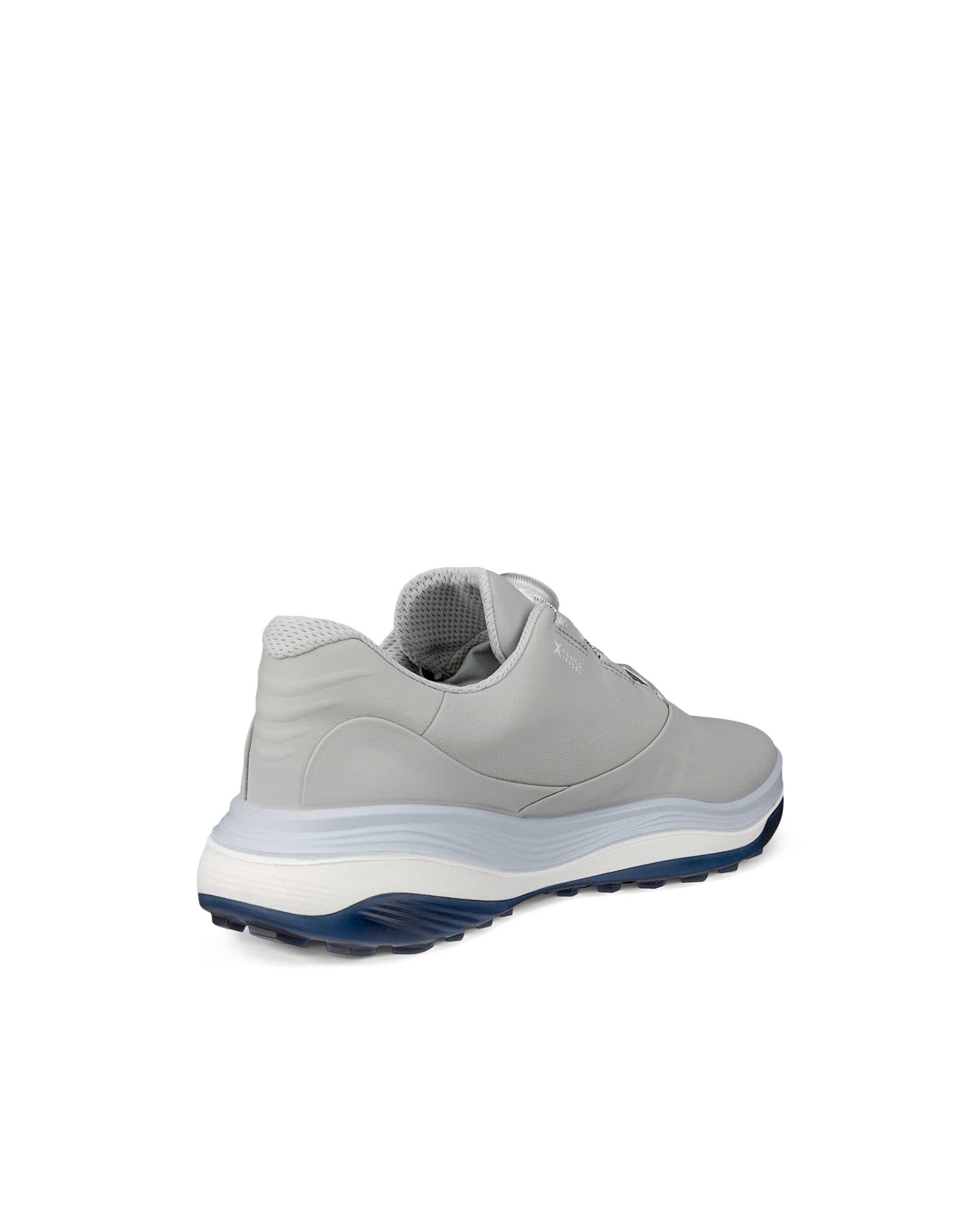 ECCO GOLF LT1 BOA Men メンズ レザーウォータープルーフゴルフシューズ - グレー - Back