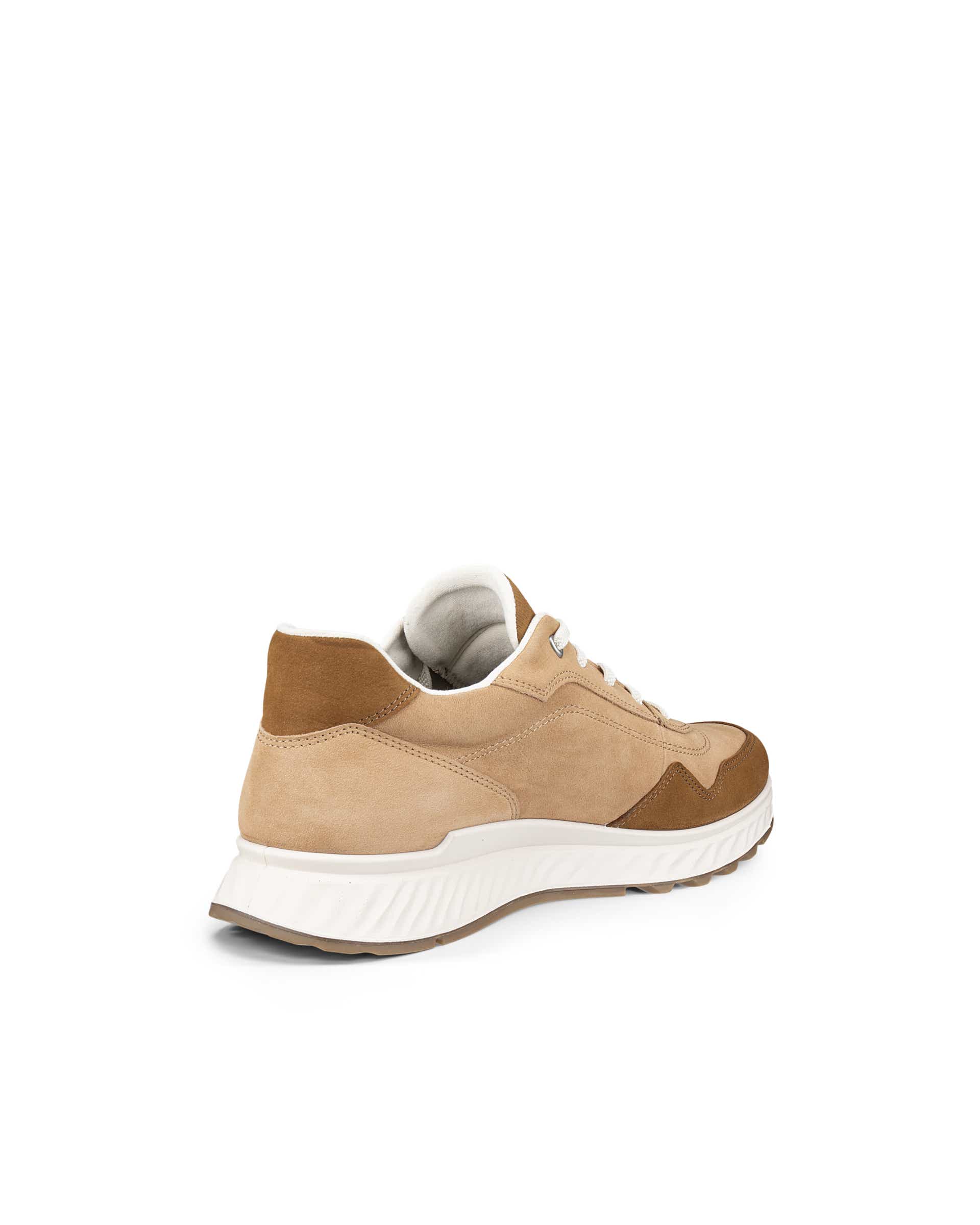 ECCO® EXOSTRIDE baskets en nubuck pour femme - Brun - Back