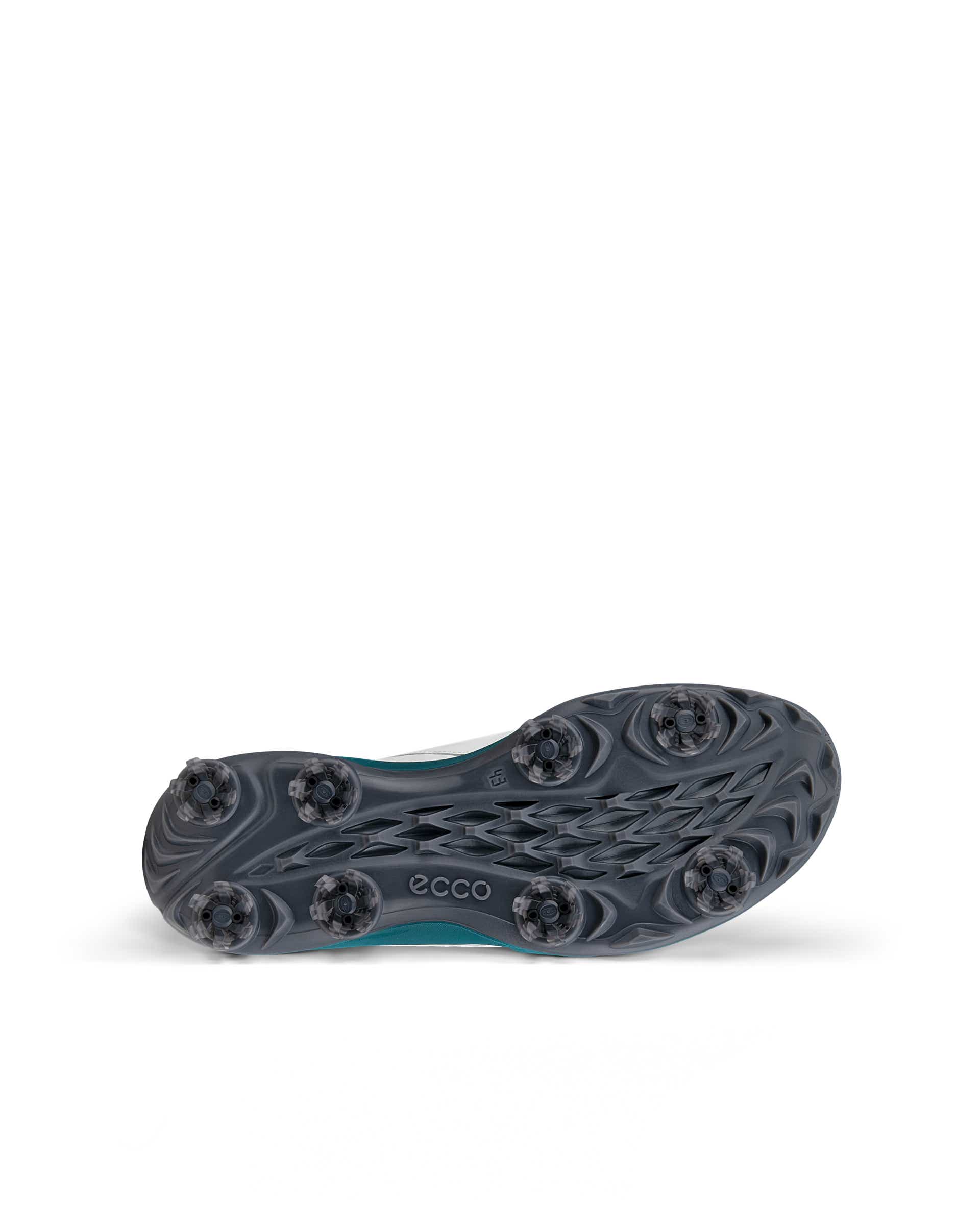 ECCO Golf BIOM Tour BOA メンズ レザーウォータープルーフゴルフシューズ - ホワイト - Sole