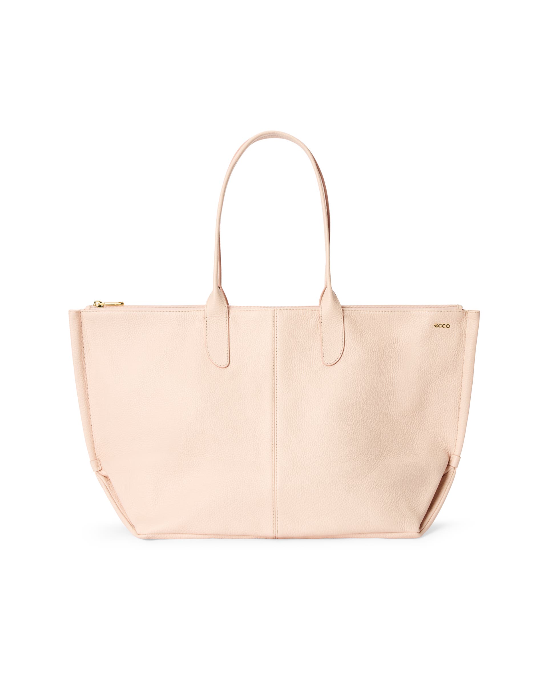 Skórzana torba shopper ECCO® Tote - Różowy - Main