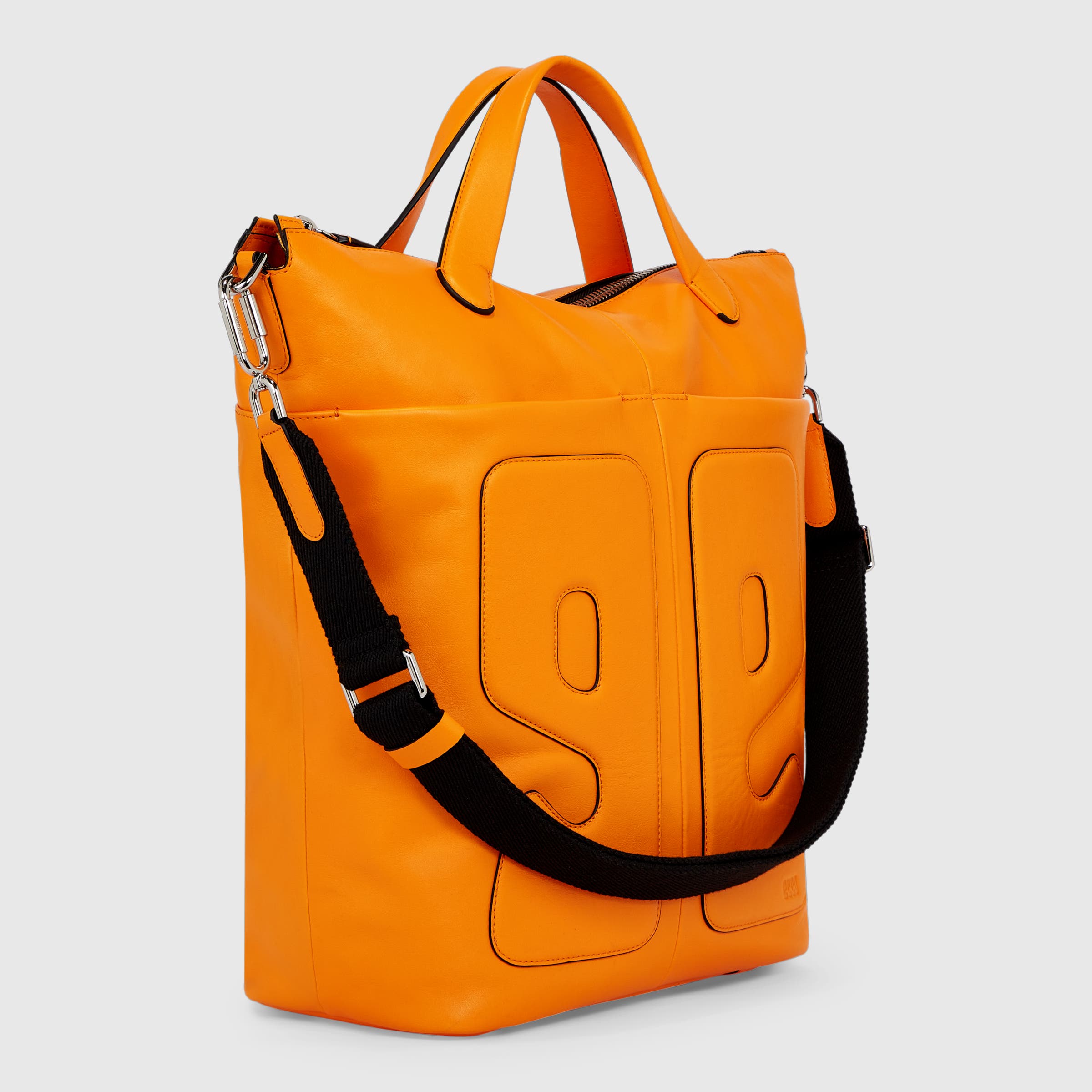 ECCO® E Leather Tote Bag - Orange - Main