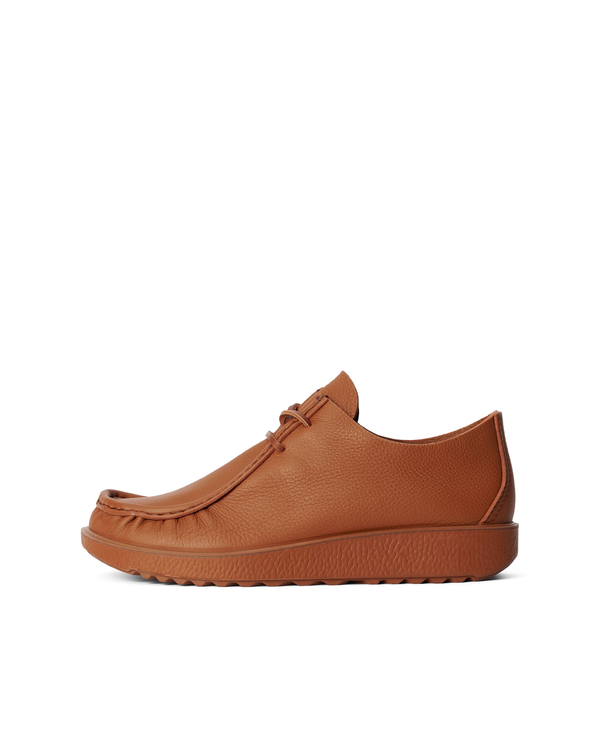 ECCO®.Kollektive Joke Leather Lace Shoe - Brown - Outside