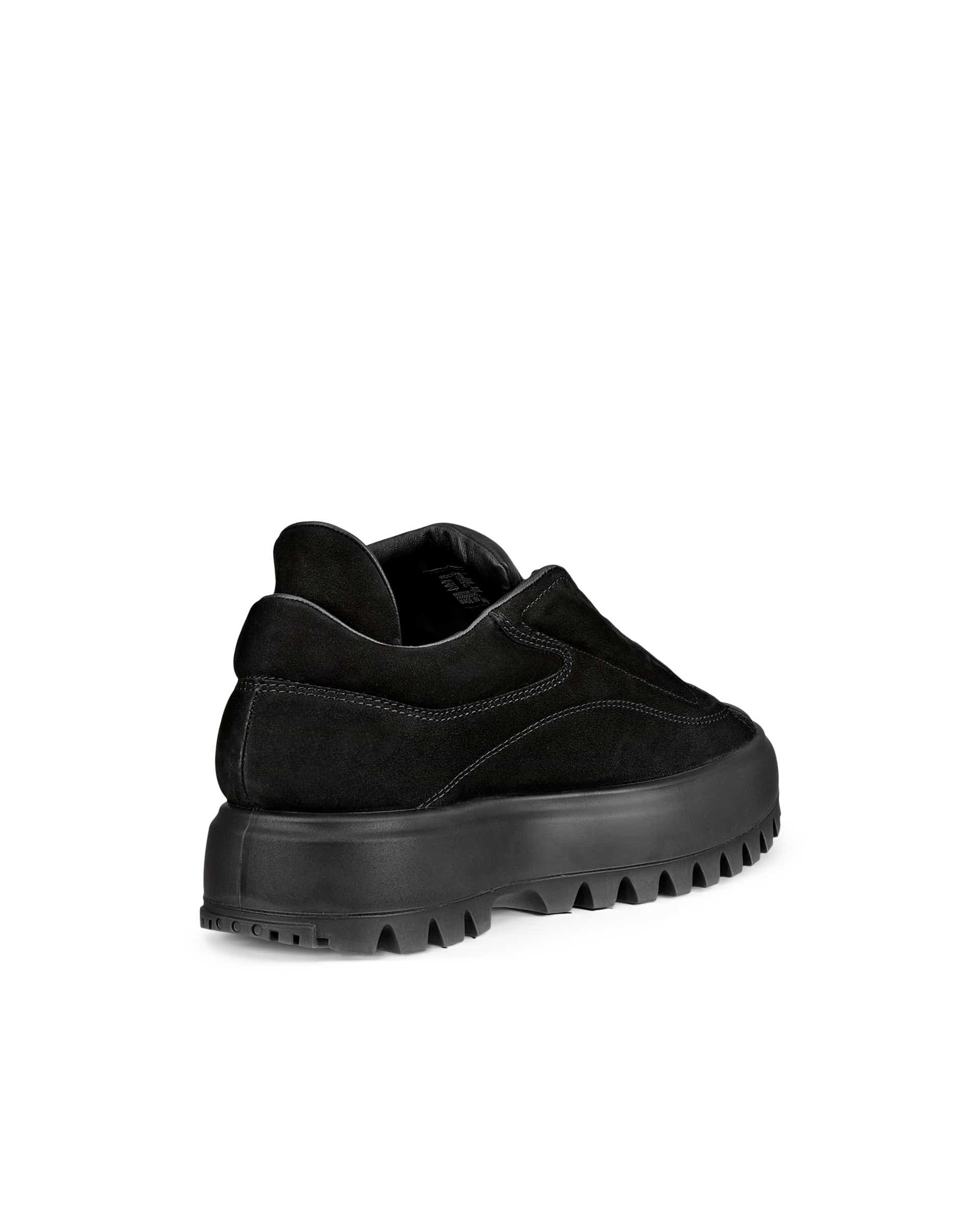 ECCO STREET ACE RAL7000 WOMENS ウィメンズ ヌバックスニーカー - ブラック - Back