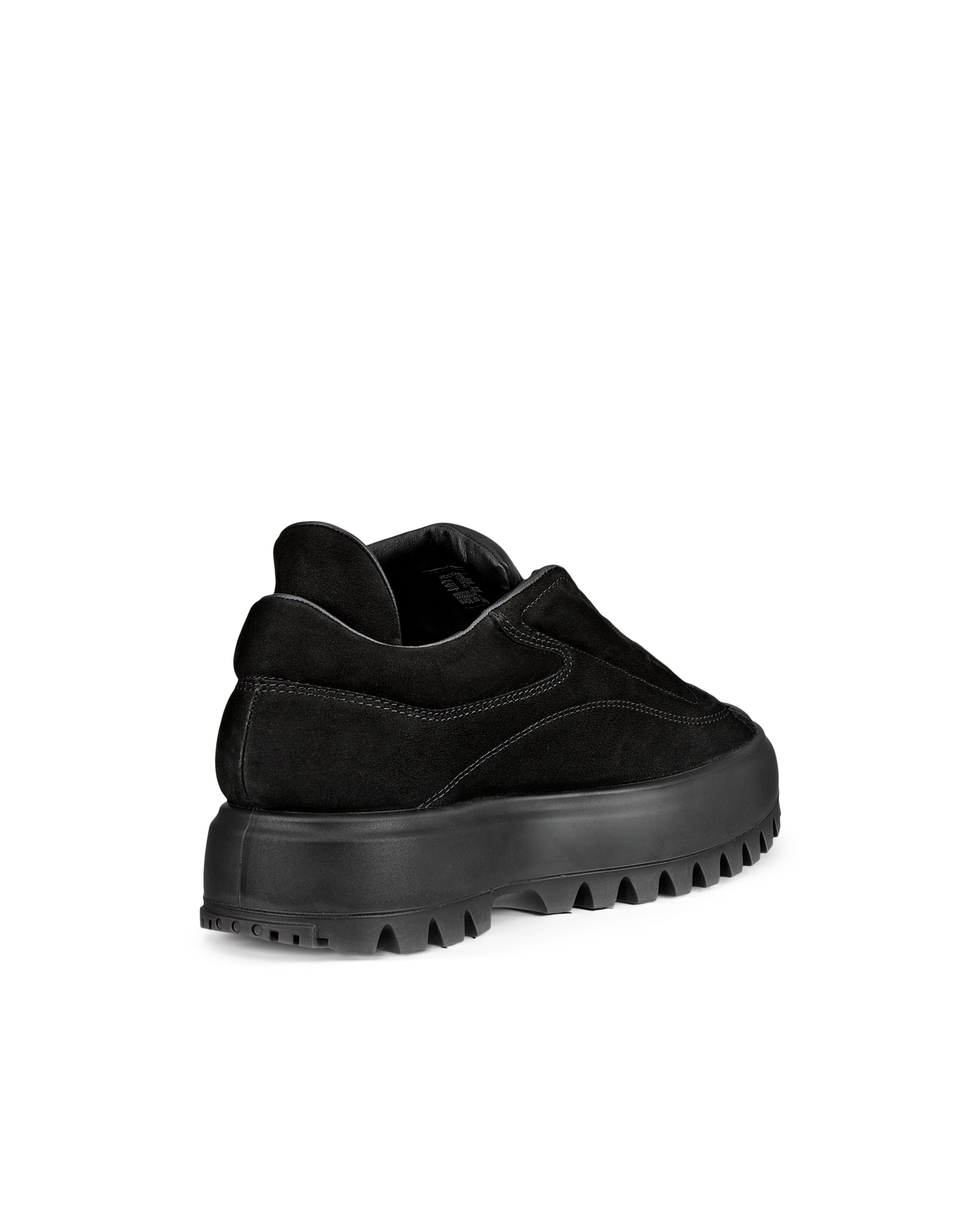 ECCO STREET ACE RAL7000 WOMENS ウィメンズ ヌバックスニーカー - ブラック - Back