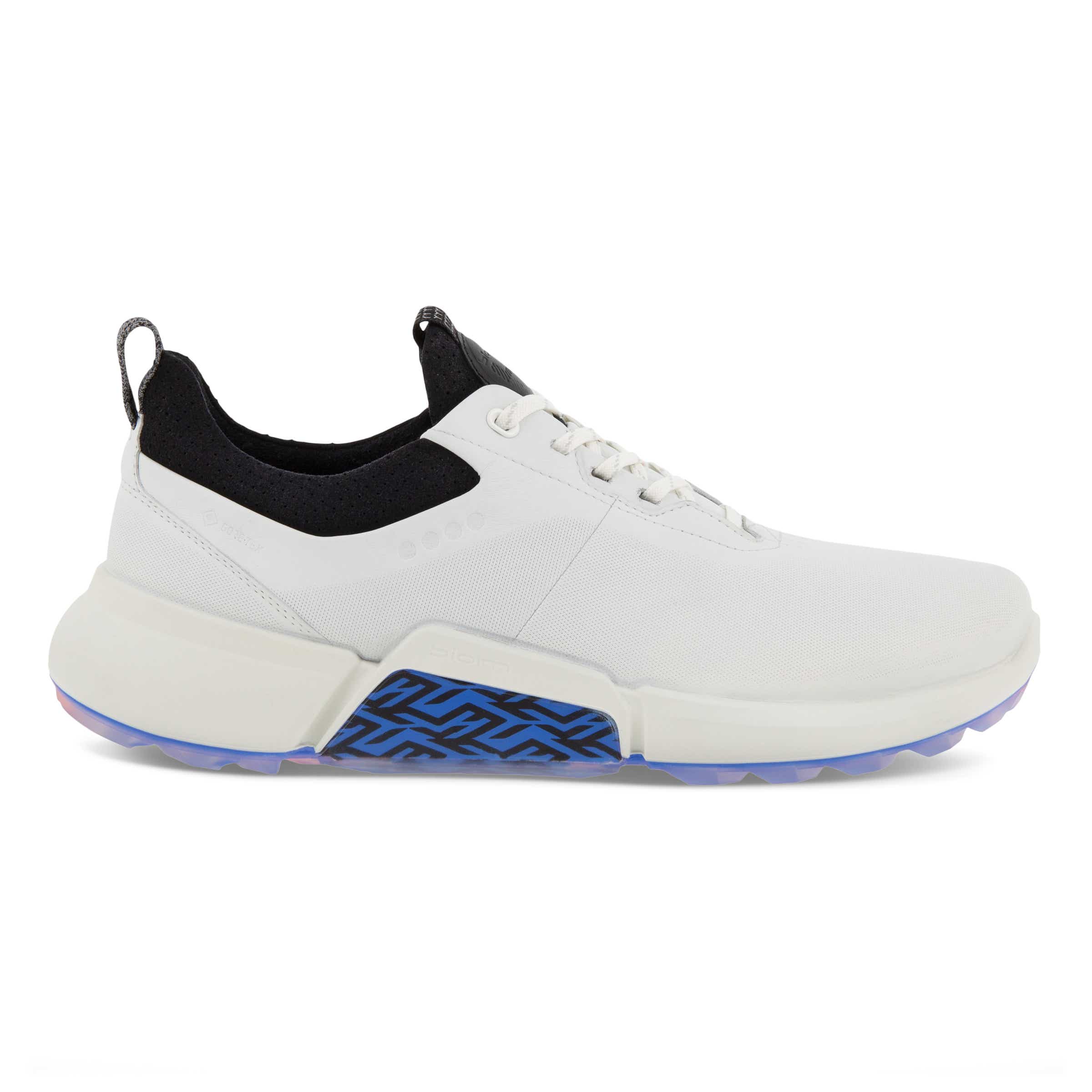 Men's ECCO® Golf BIOM H4 Leather Gore-Tex Shoe - White - Outside