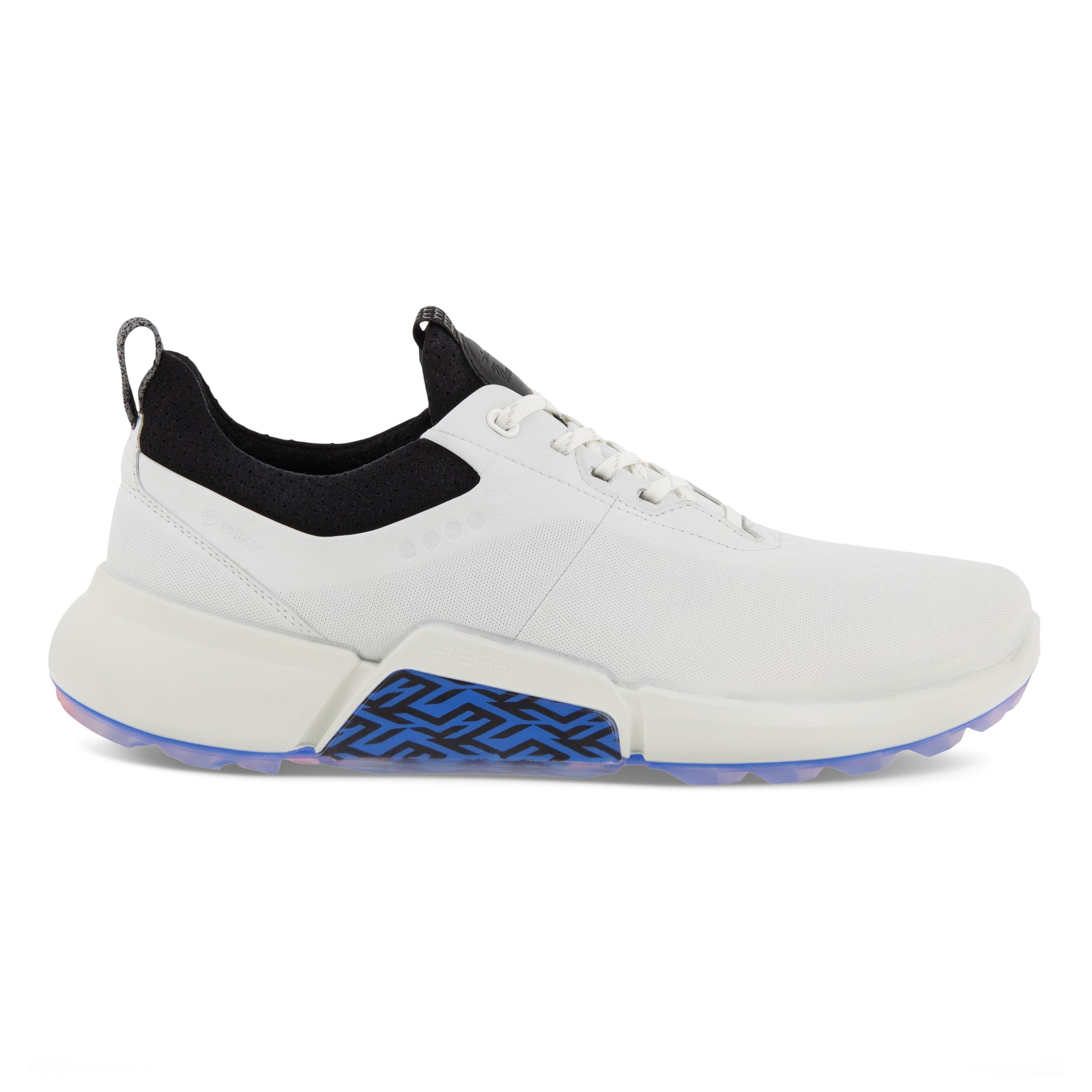 Men's ECCO® Golf BIOM H4 Leather Gore-Tex Shoe - White - Outside