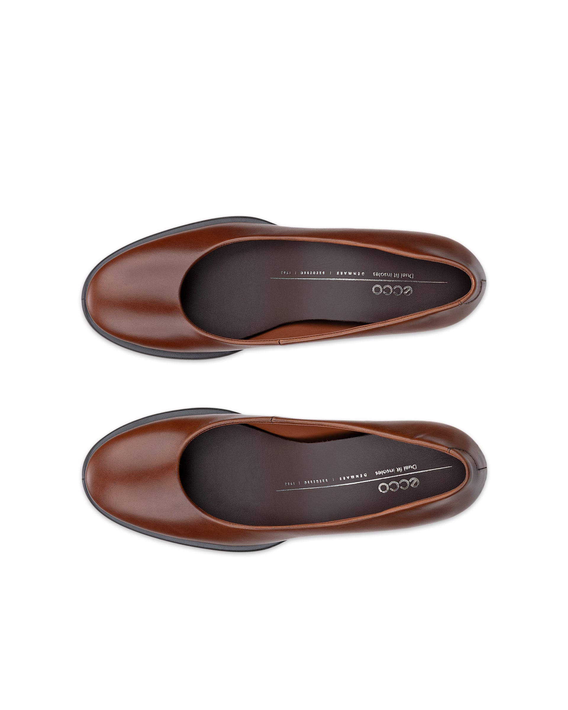 ECCO SCULPTED LX 55 WOMEN'S PUMP - Brown - Top left pair