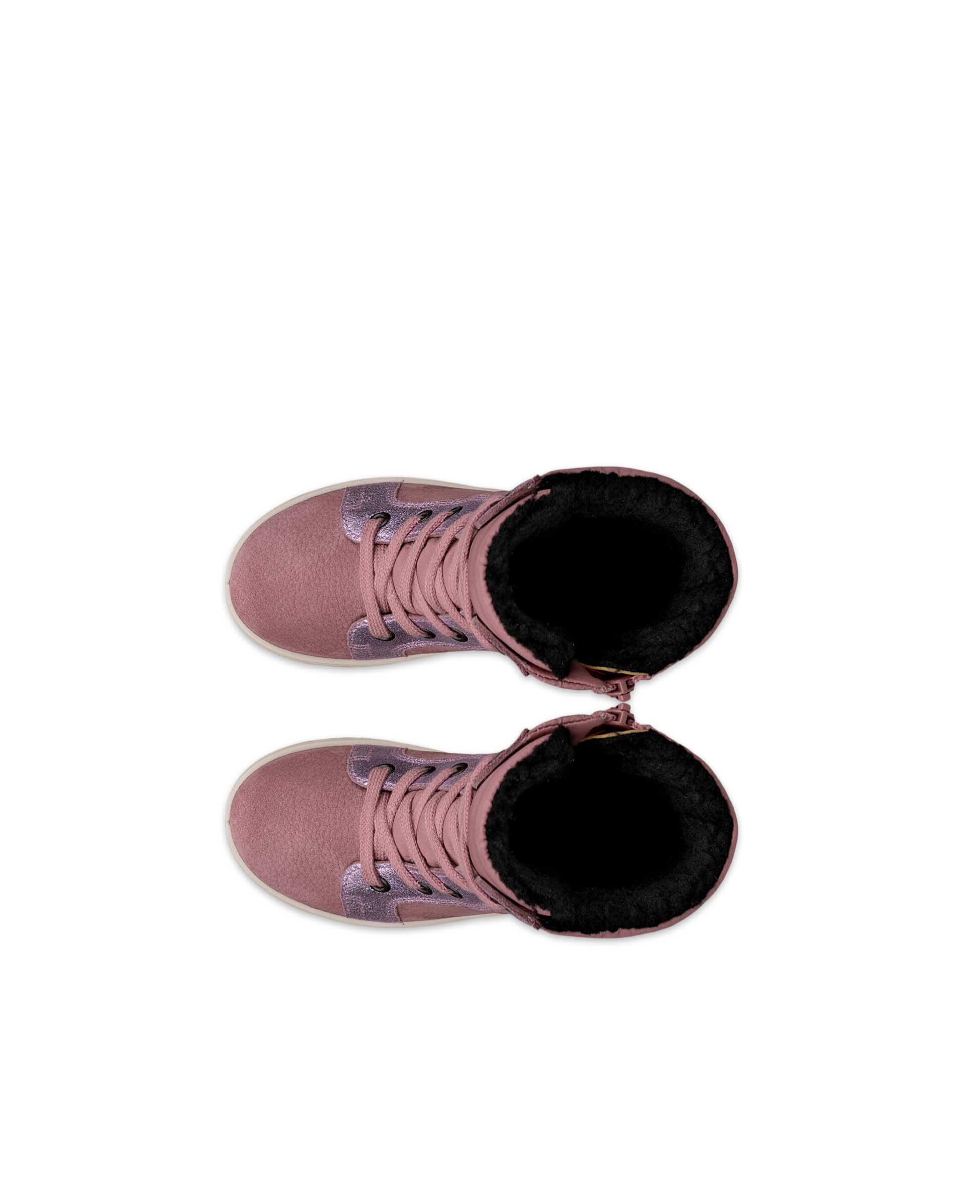 ECCO URBAN SNOW K LACE UP - Roosa - Top left pair