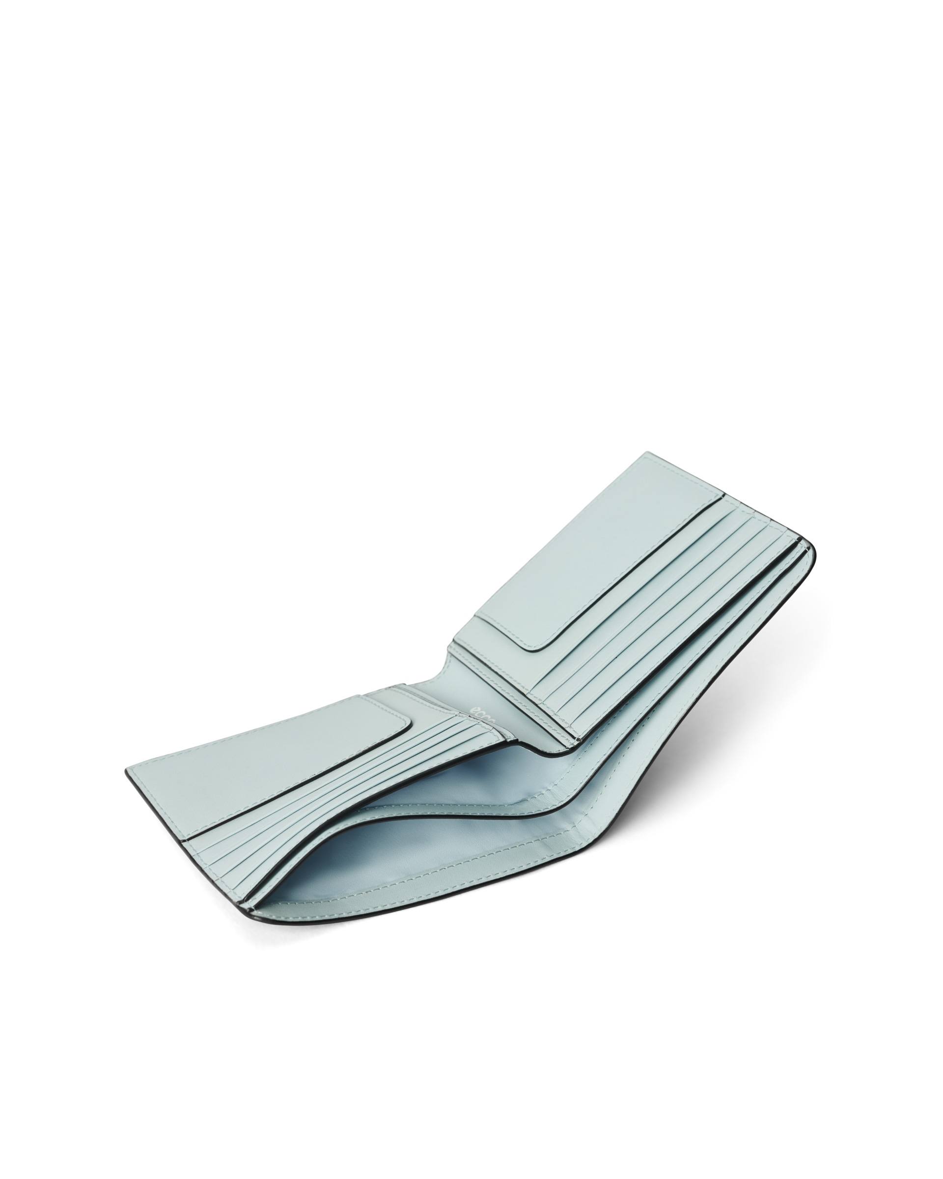 Carteira pequena couro ECCO® Wallet - Azul - Inside