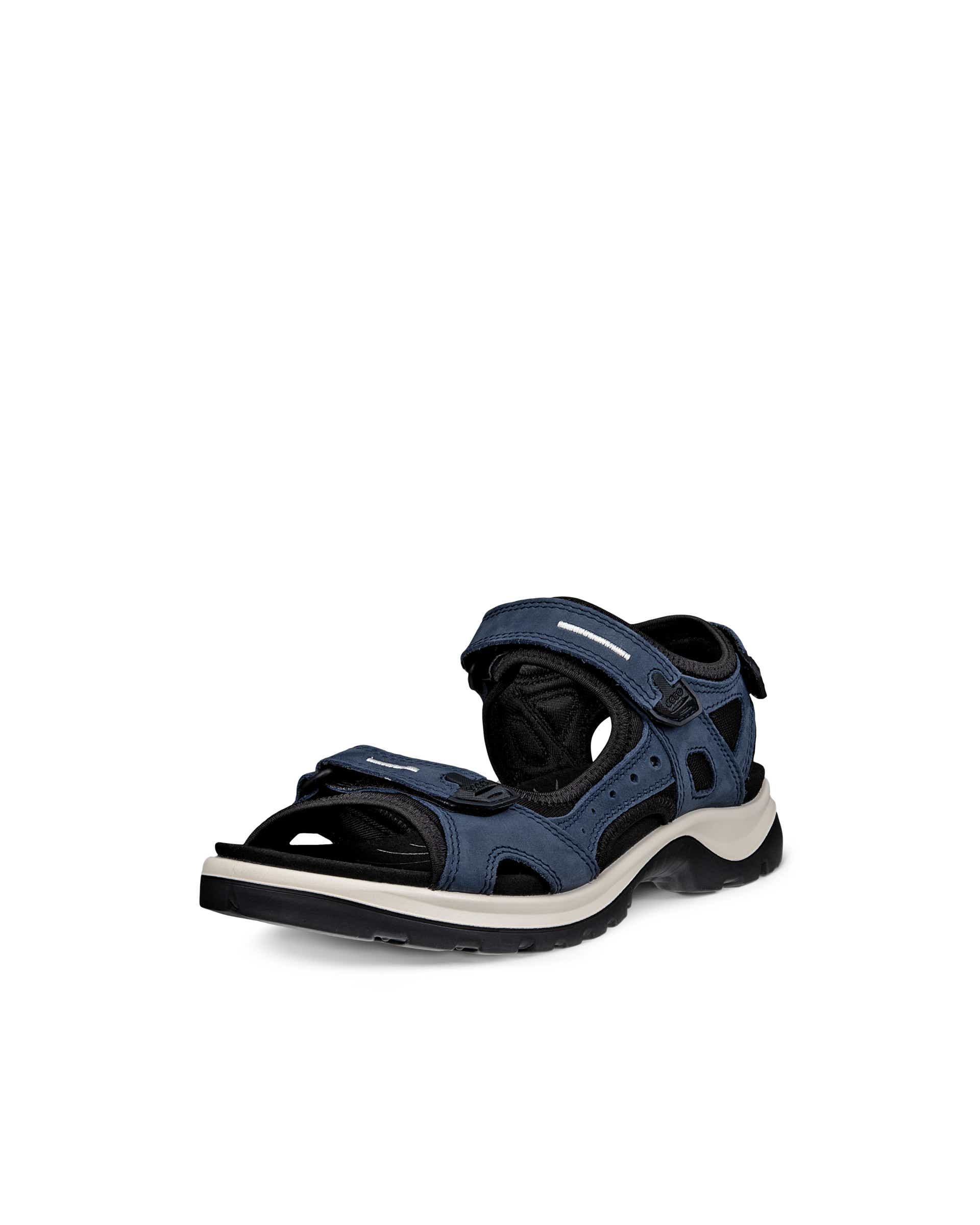 Dámské nubukové outdoorové sandály ECCO® OFFROAD - Modrá - Main