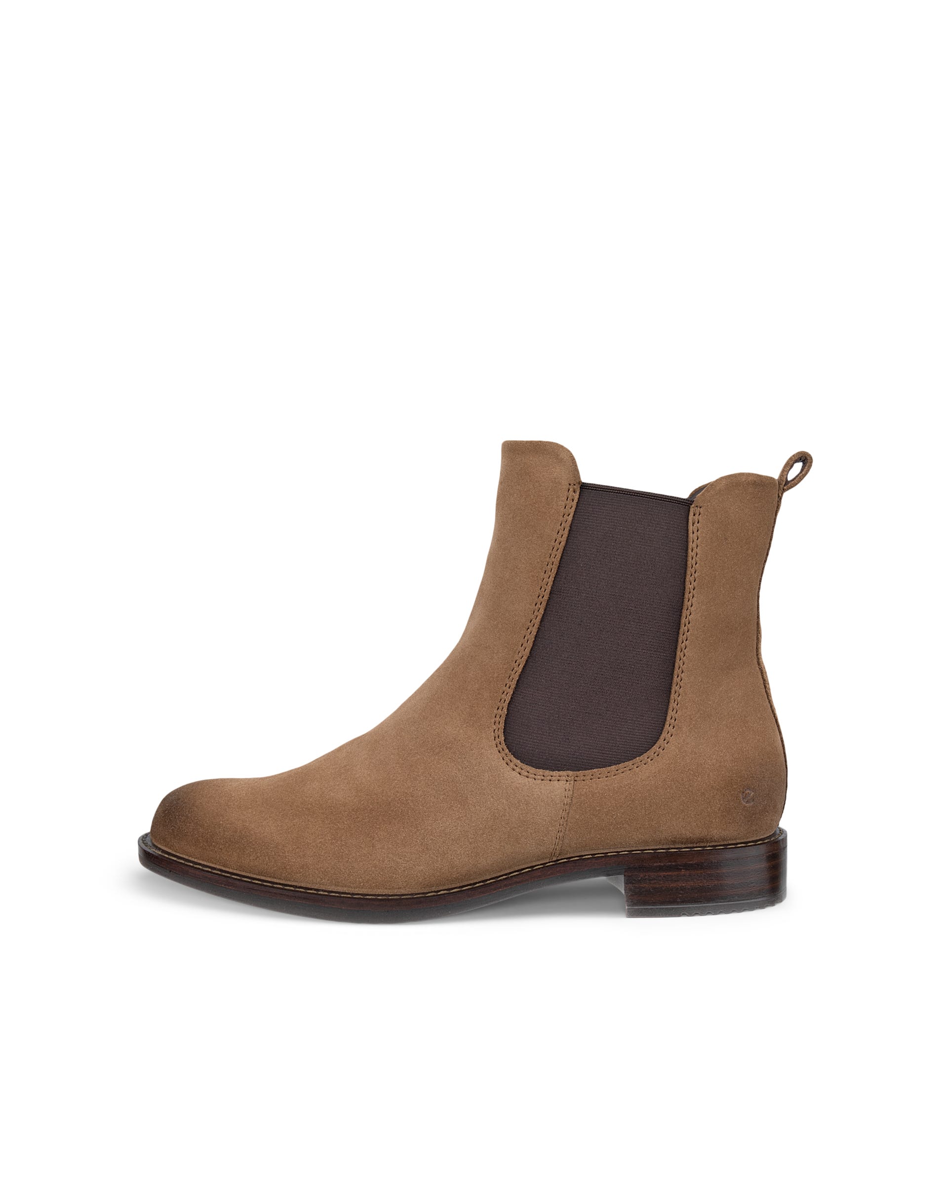 ECCO® SARTORELLE 25 Damen Chelsea Boot aus Leder - Braun - Outside