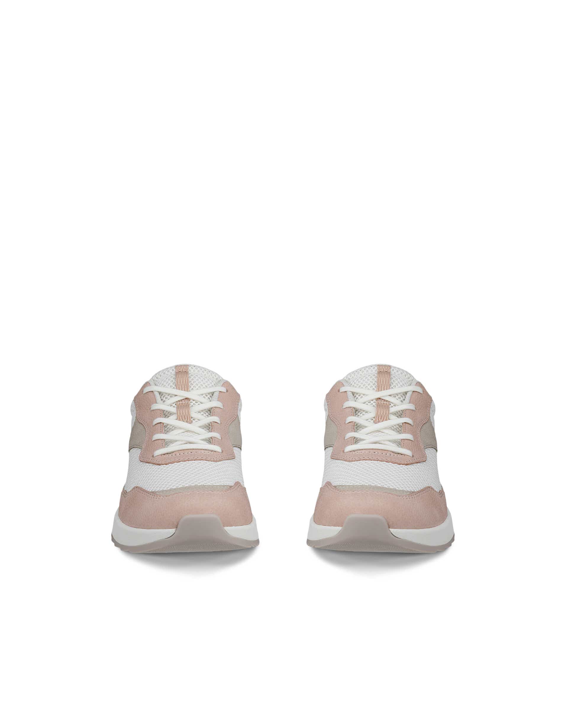 Zapatillas de piel ECCO® OTM para mujer - Rosa - Front pair